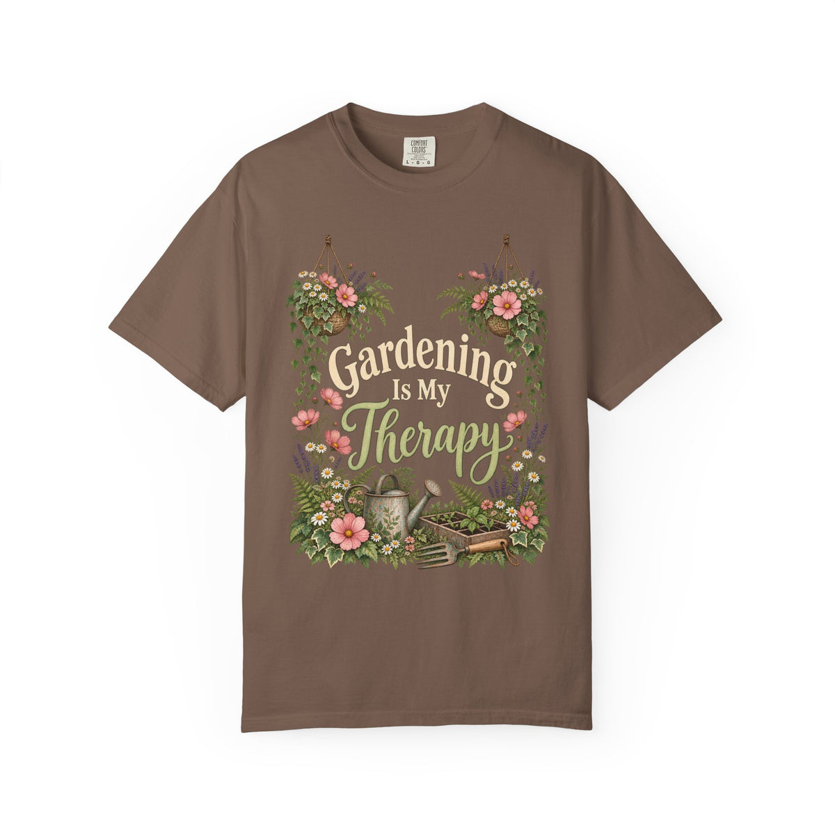 Gardening is My Therapy - Premium T-Shirt