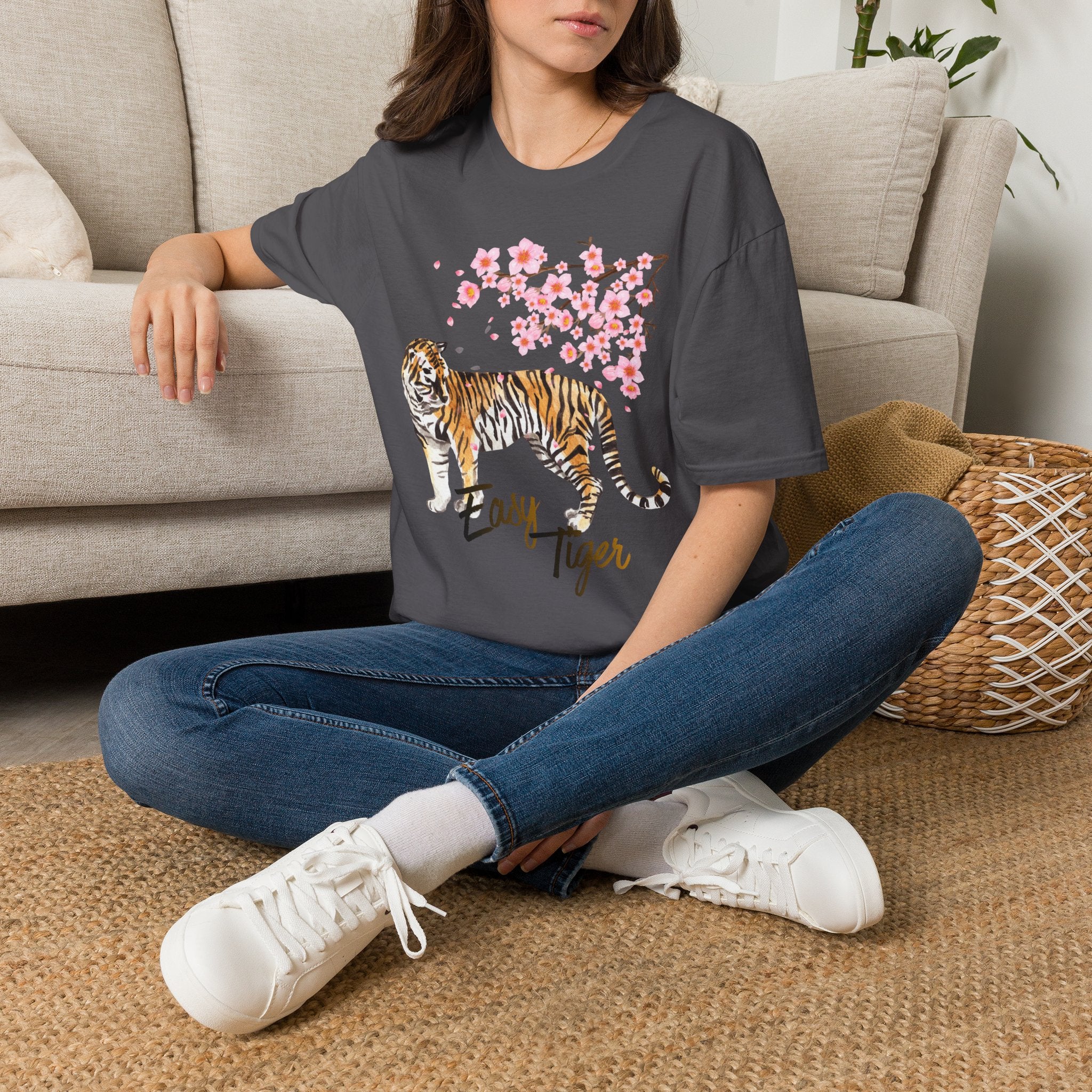 Easy Tiger Cherry Blossoms T-Shirt