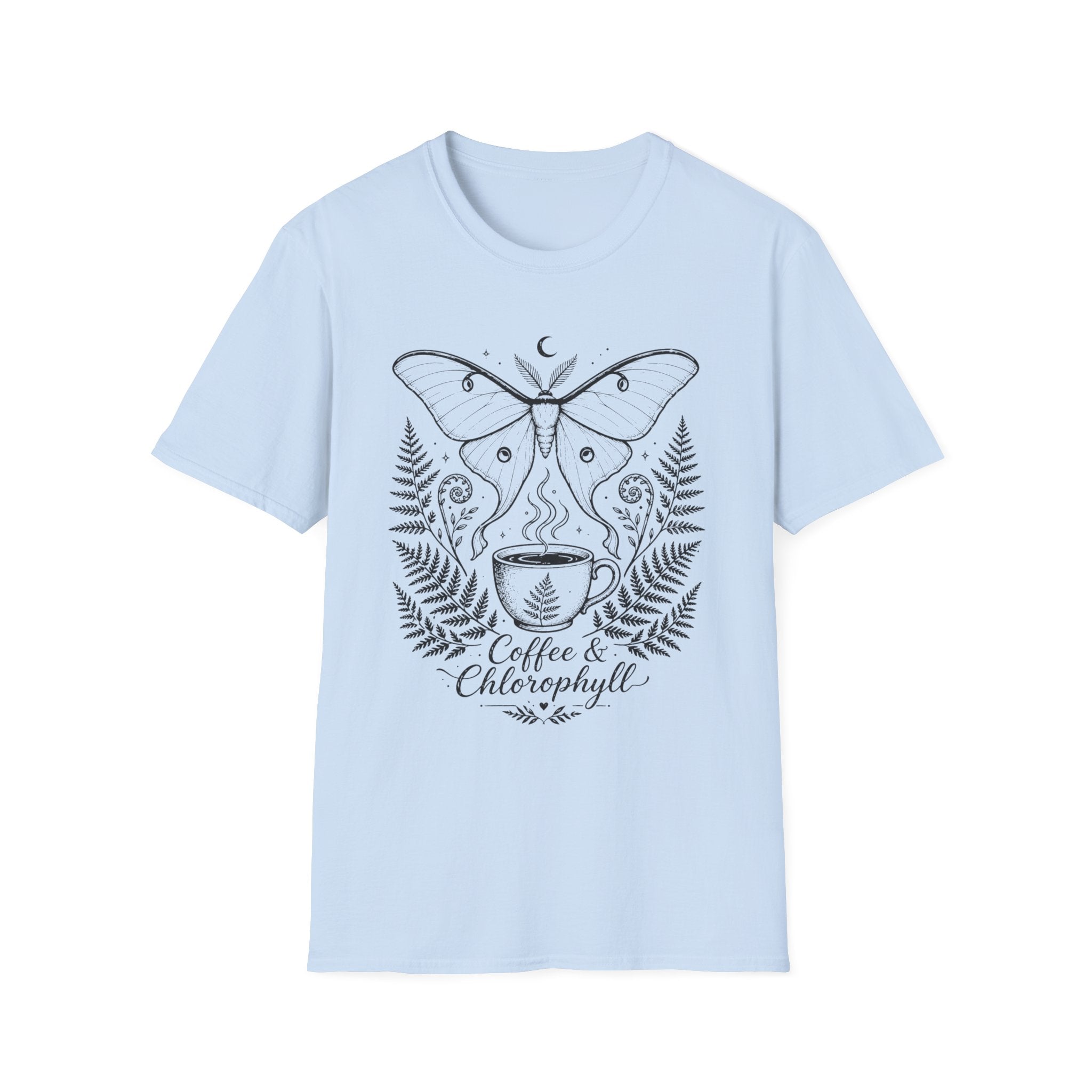 Coffee & Chlorophyll Moth C1 T-Shirt