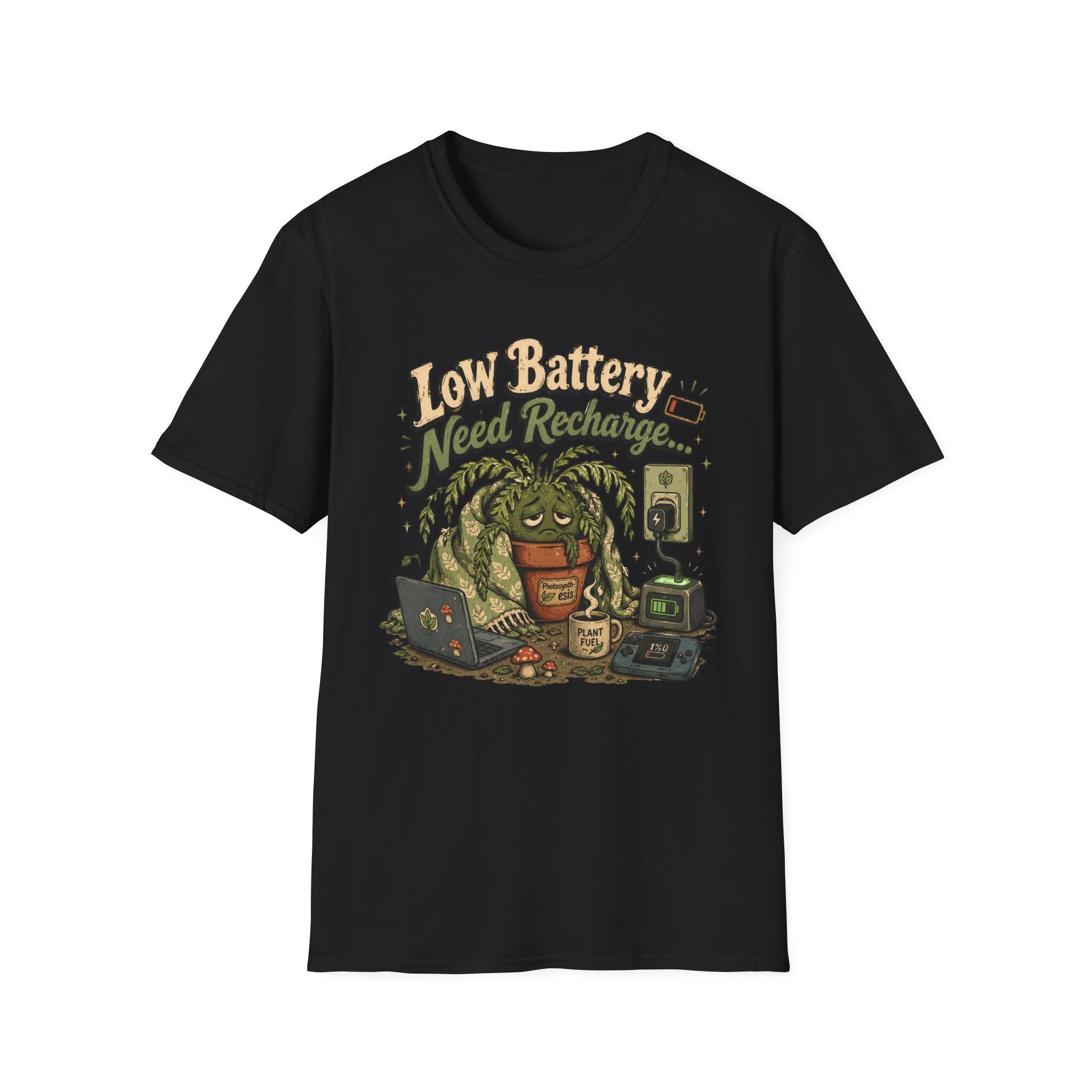 Low Battery Need Recharge C1 T-Shirt