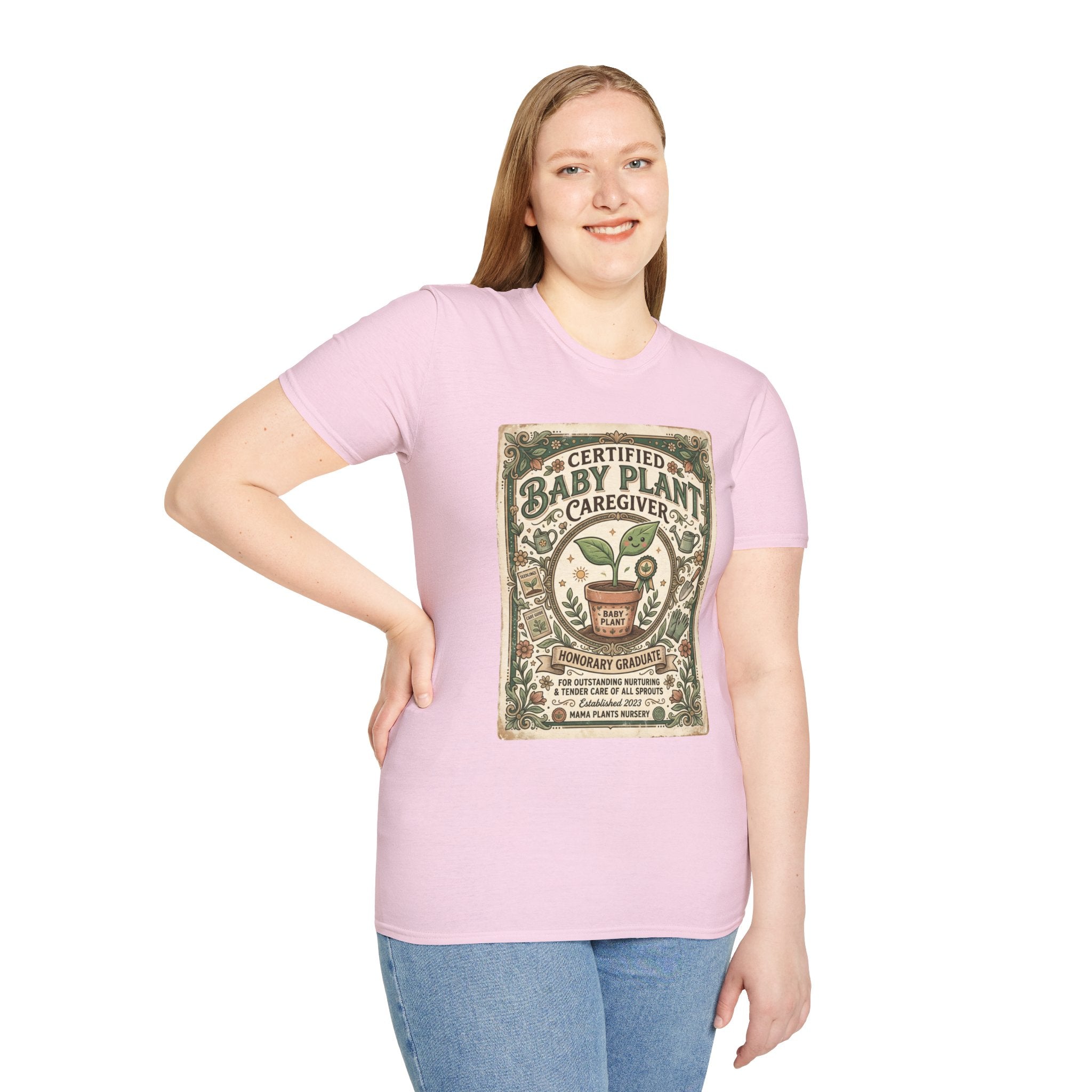 Certified Baby Plant Caregiver G1 T-Shirt