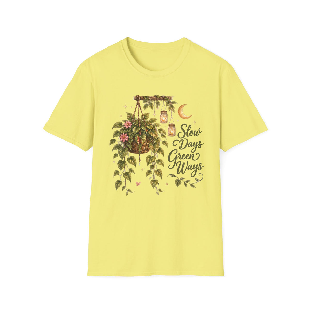 Slow Days, Green Ways Garden C4 T-Shirt