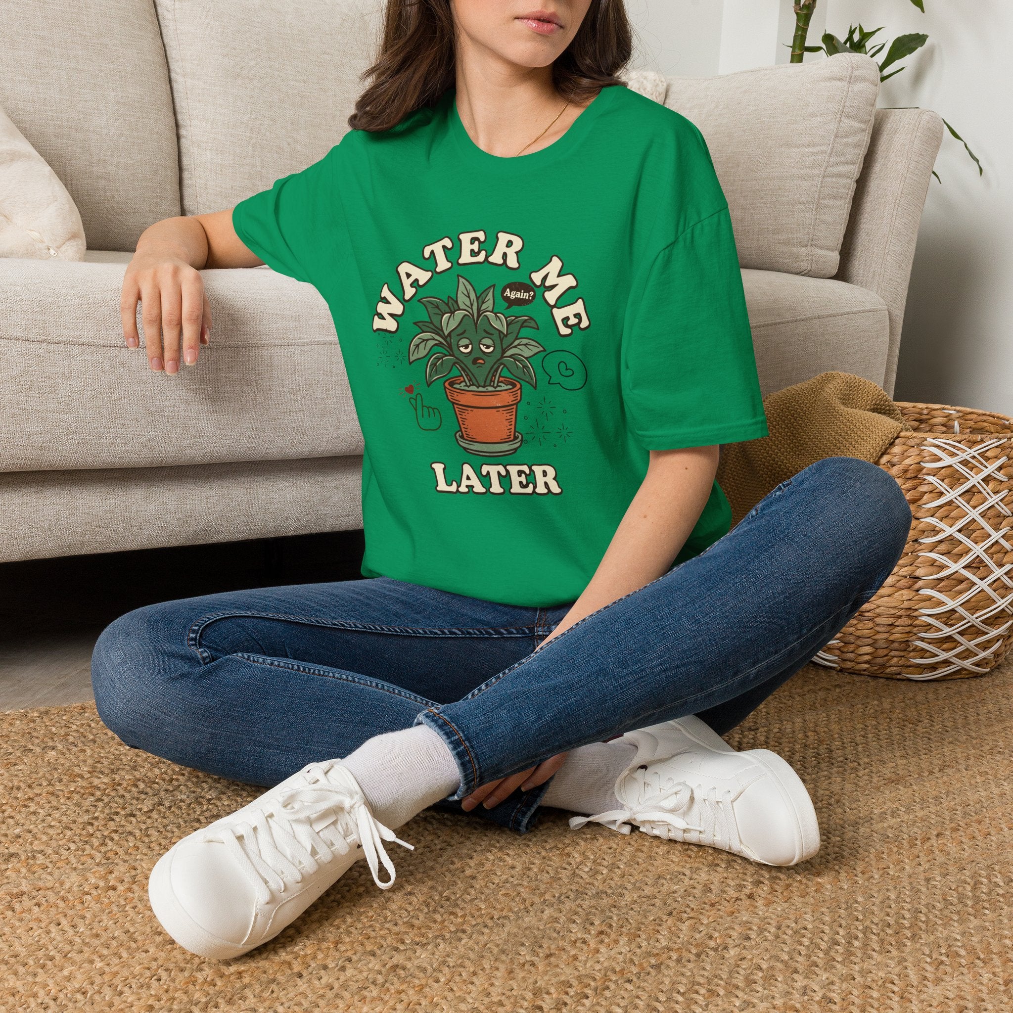 Water Me Later Plant Parent Confession G2 T-Shirt