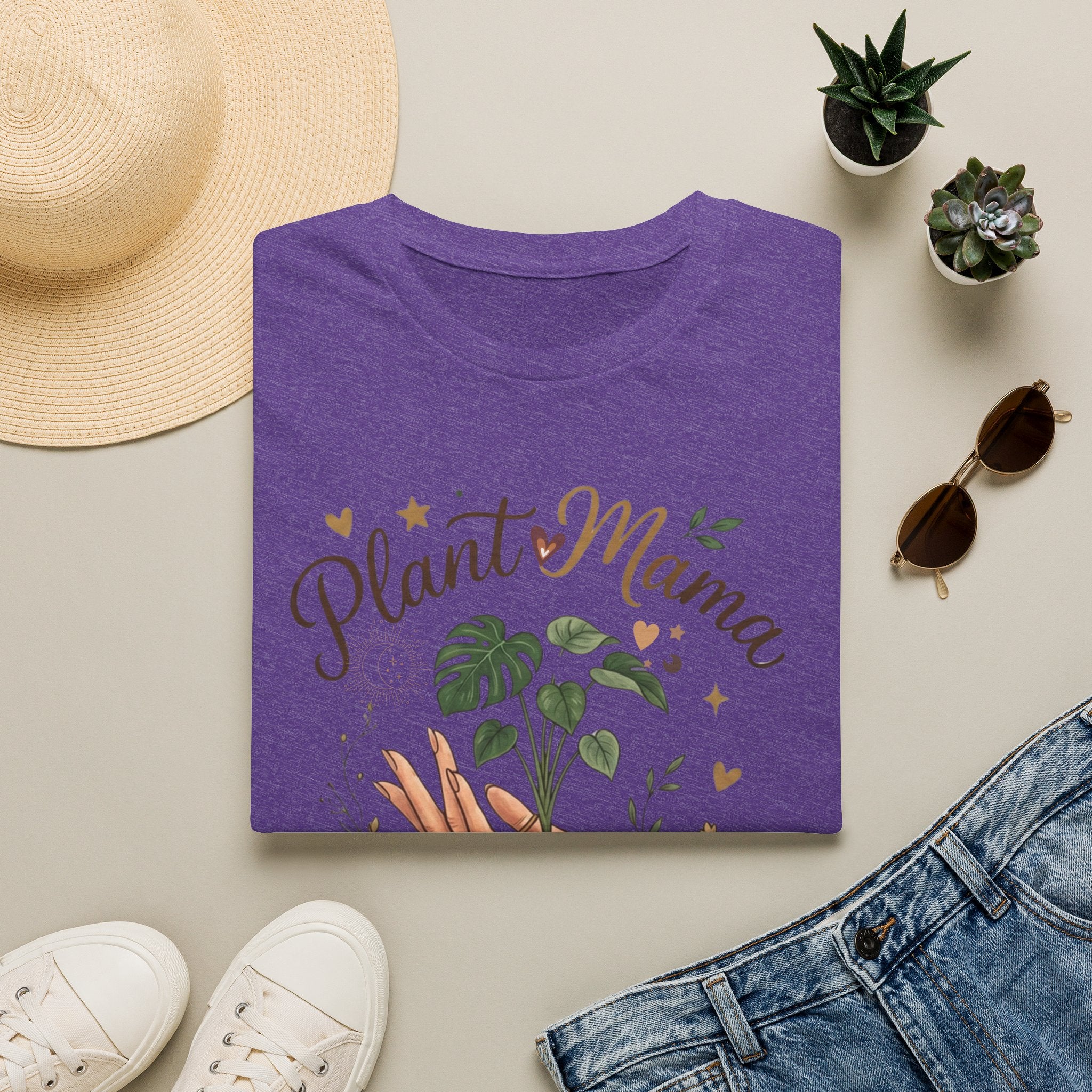 Plant Mama Moon Hand G2 T-Shirt