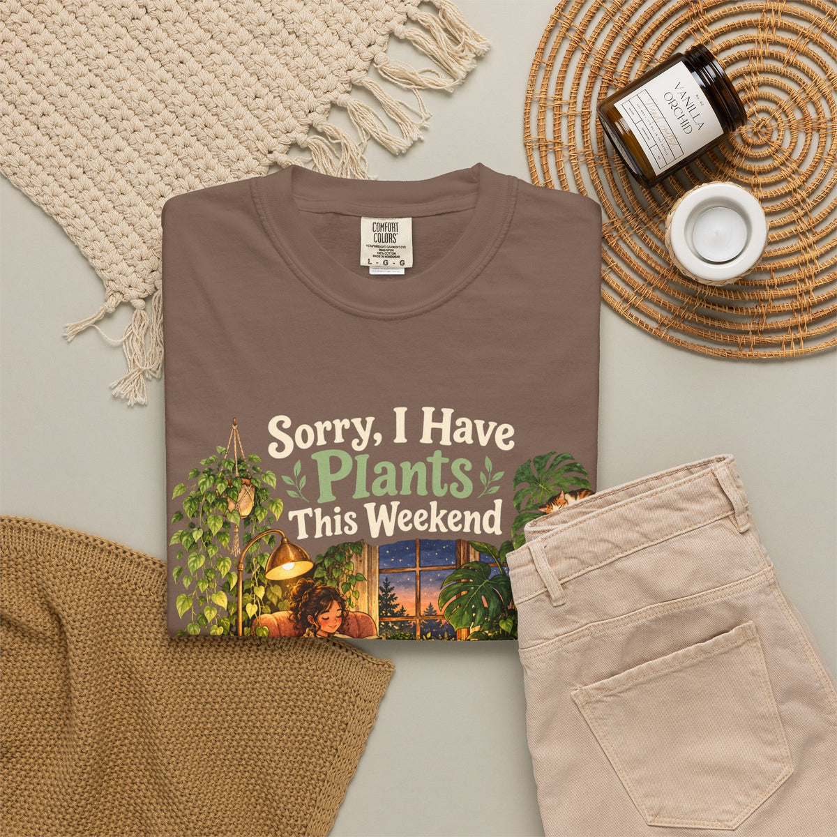 Sorry, I Have Plants This Weekend Premium T-Shirt