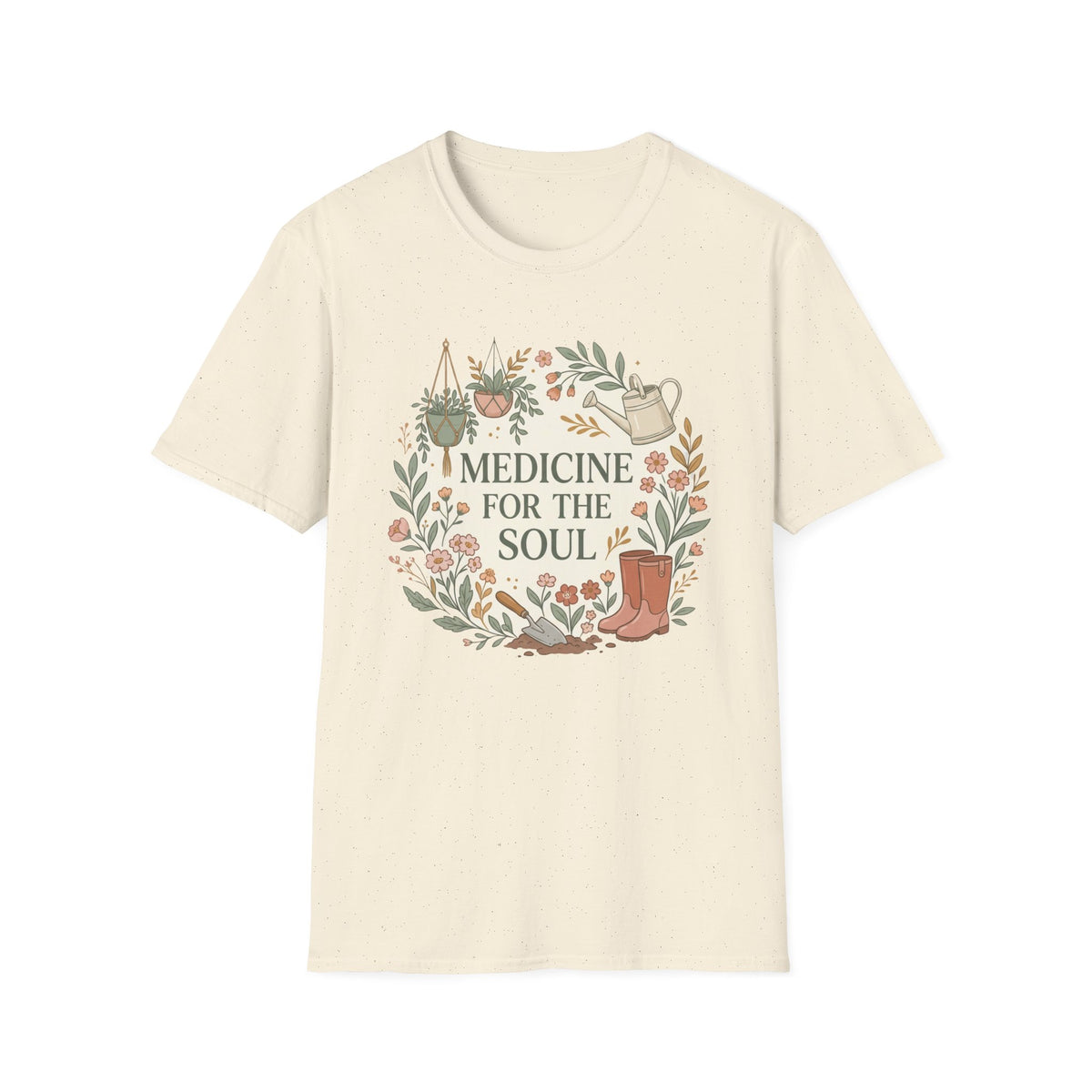 Medicine for the Soul Garden Wreath G1 T-Shirt