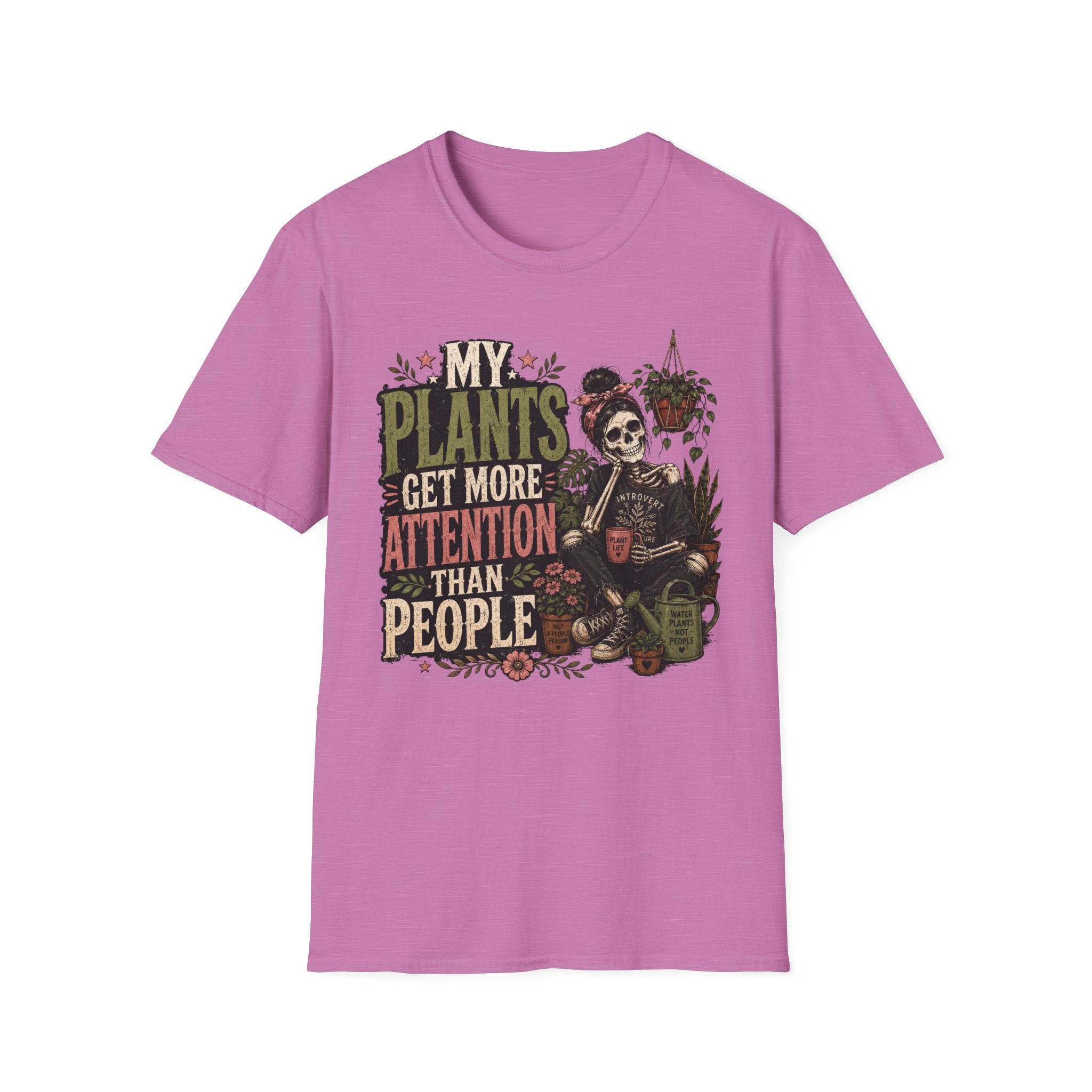 My Plants Get More Attention Than People Gothic C1 T-Shirt