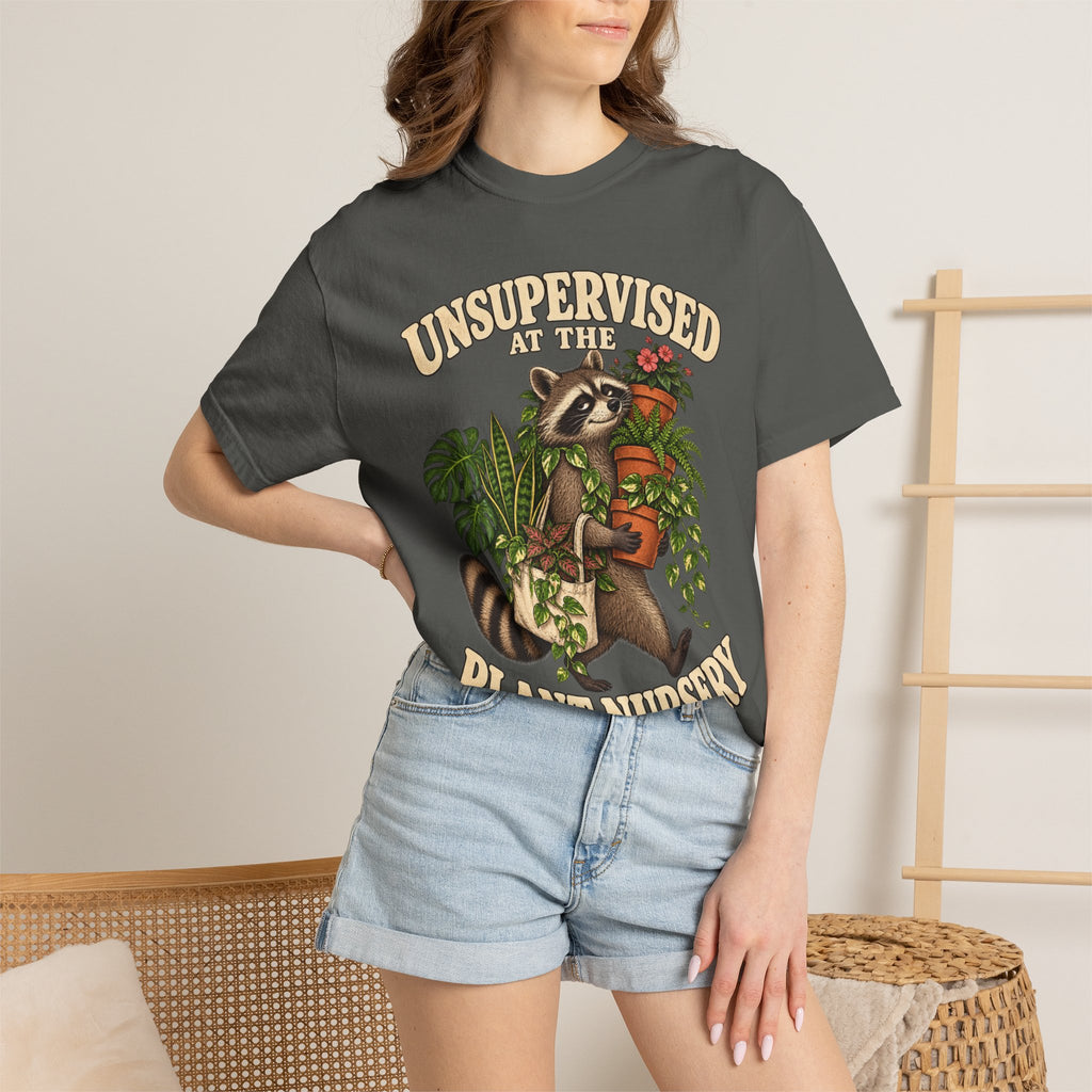 Unsupervised At the Plant Nursery - Premium T-Shirt