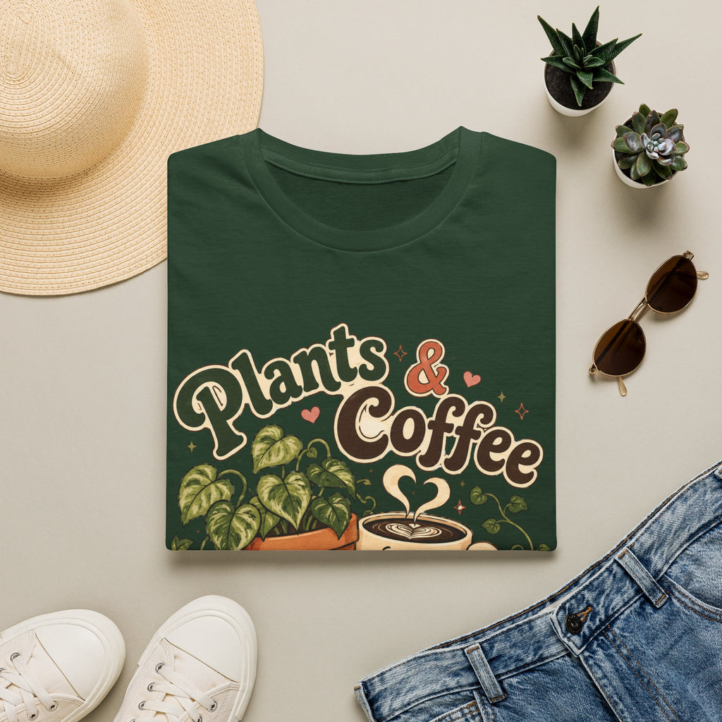 Plants & Coffee Forever C1 T-Shirt