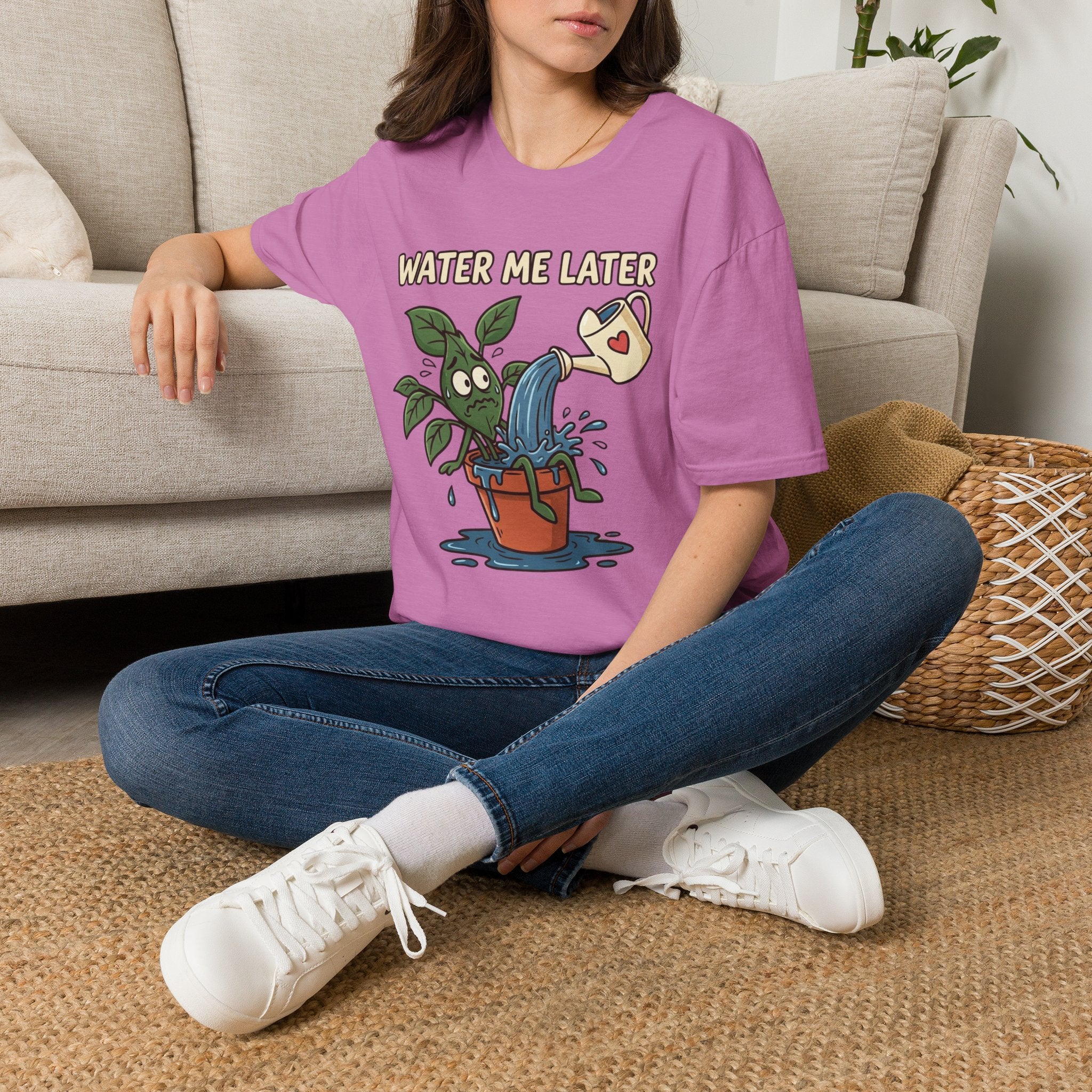 Water Me Later Overwatered Plant Panic G1 T-Shirt