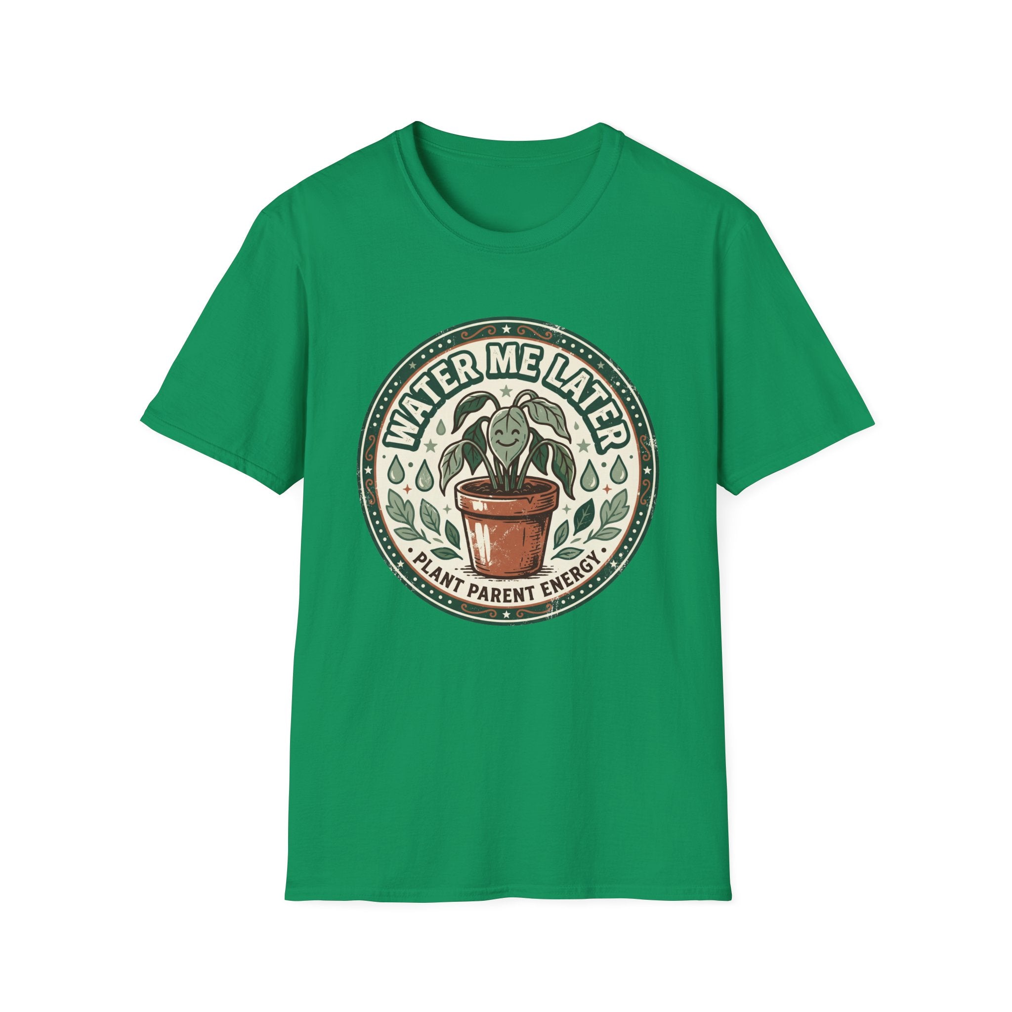Water Me Later Retro Badge Design G1 T-Shirt