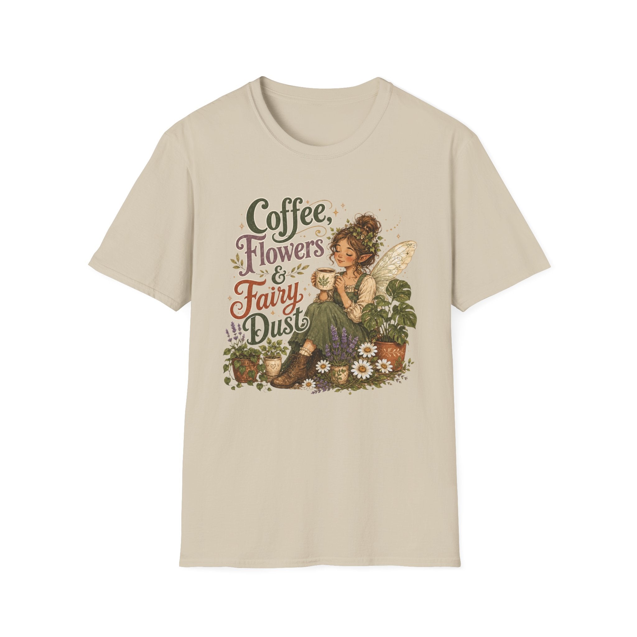 Coffee, Flowers & Fairy Dust C1 T-Shirt