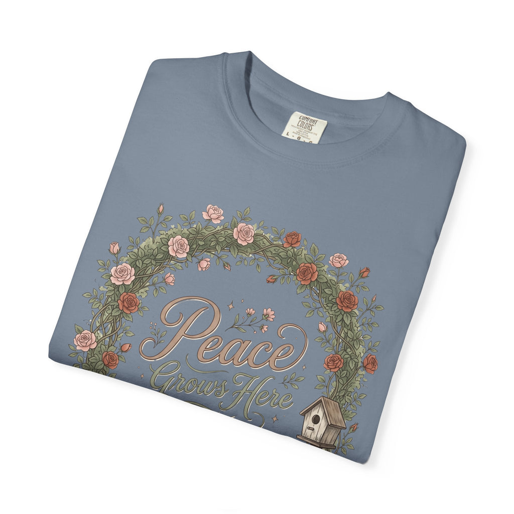 Peace Grows Here Premium T-Shirt