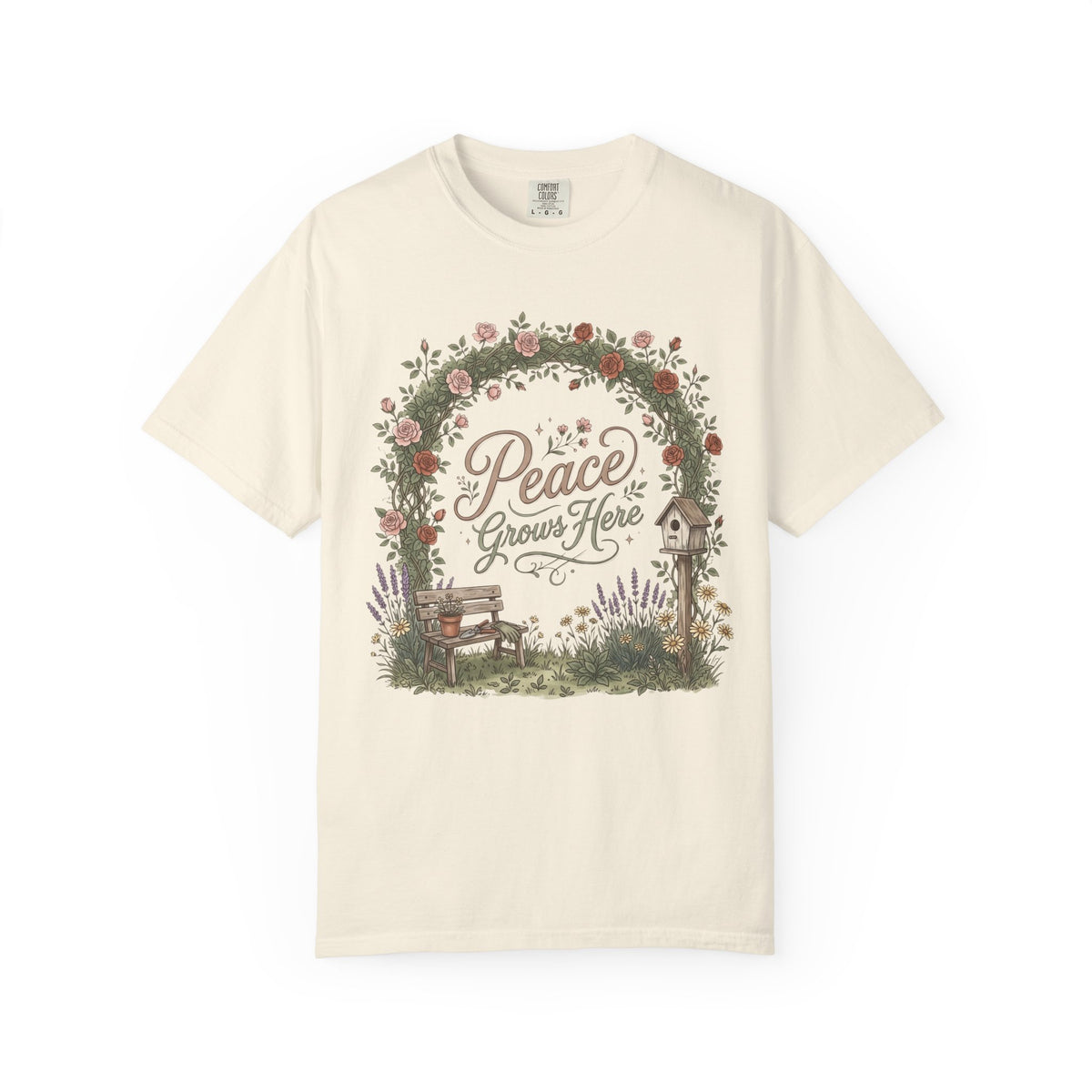 Peace Grows Here Premium T-Shirt