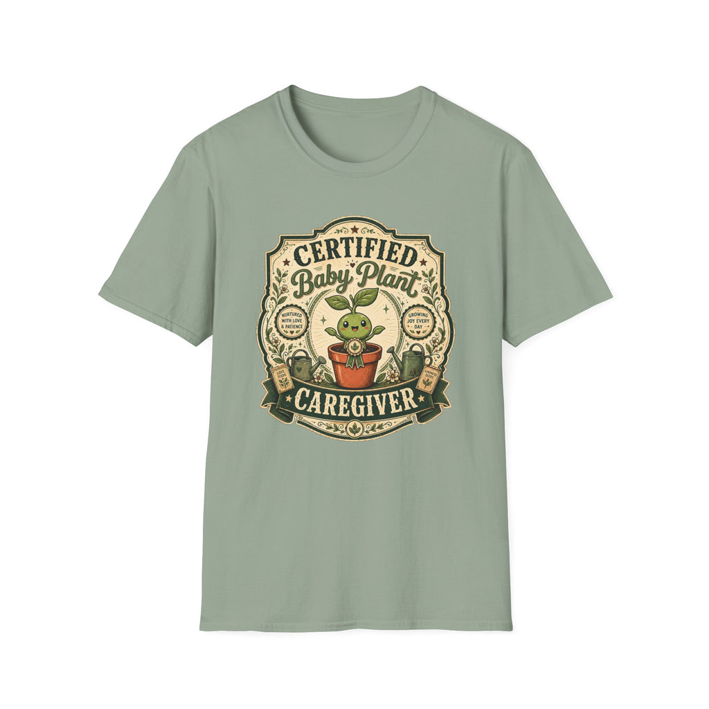 Certified Baby Plant Caregiver C1 T-Shirt