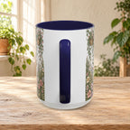 Medicine For The Soul Floral Coffee Mug (11oz or 15oz)