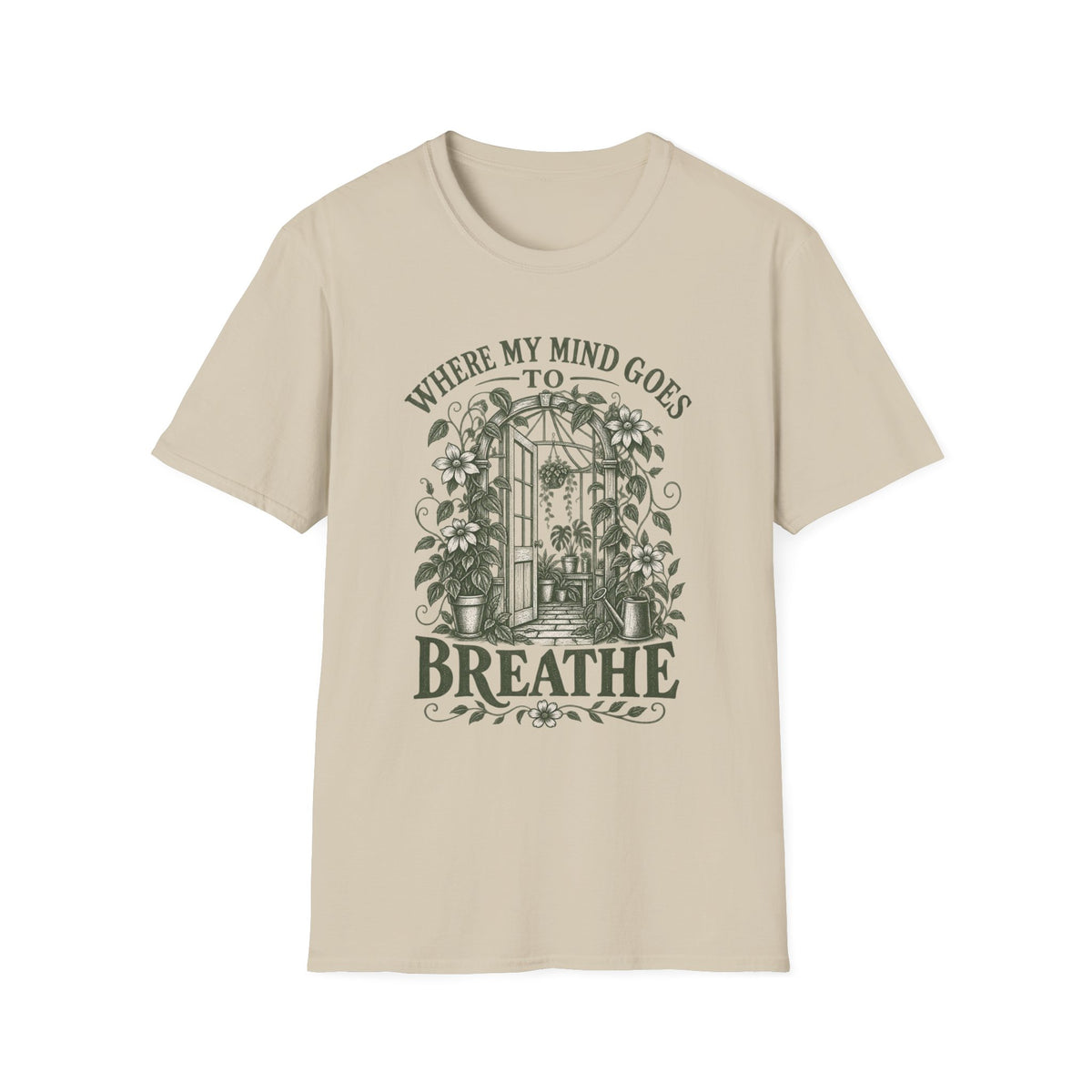 Where My Mind Goes Breathe Dark C1 T-Shirt