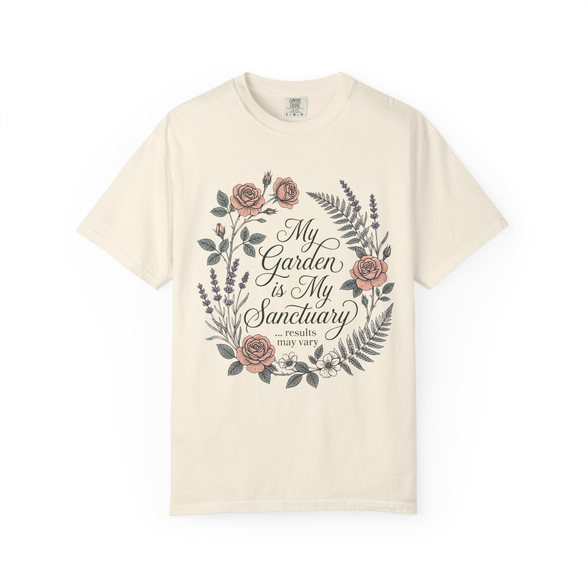 My Garden is My Sanctuary - Premium T-Shirt