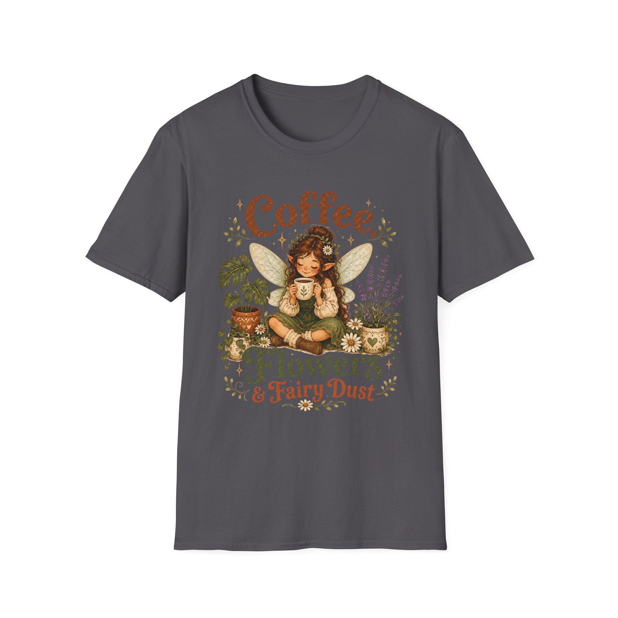 Coffee, Flowers & Fairy Dust C2 T-Shirt