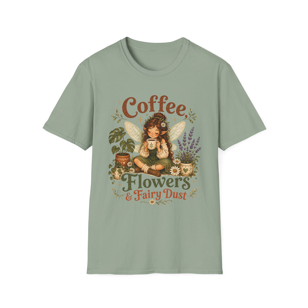 Coffee, Flowers & Fairy Dust C2 T-Shirt