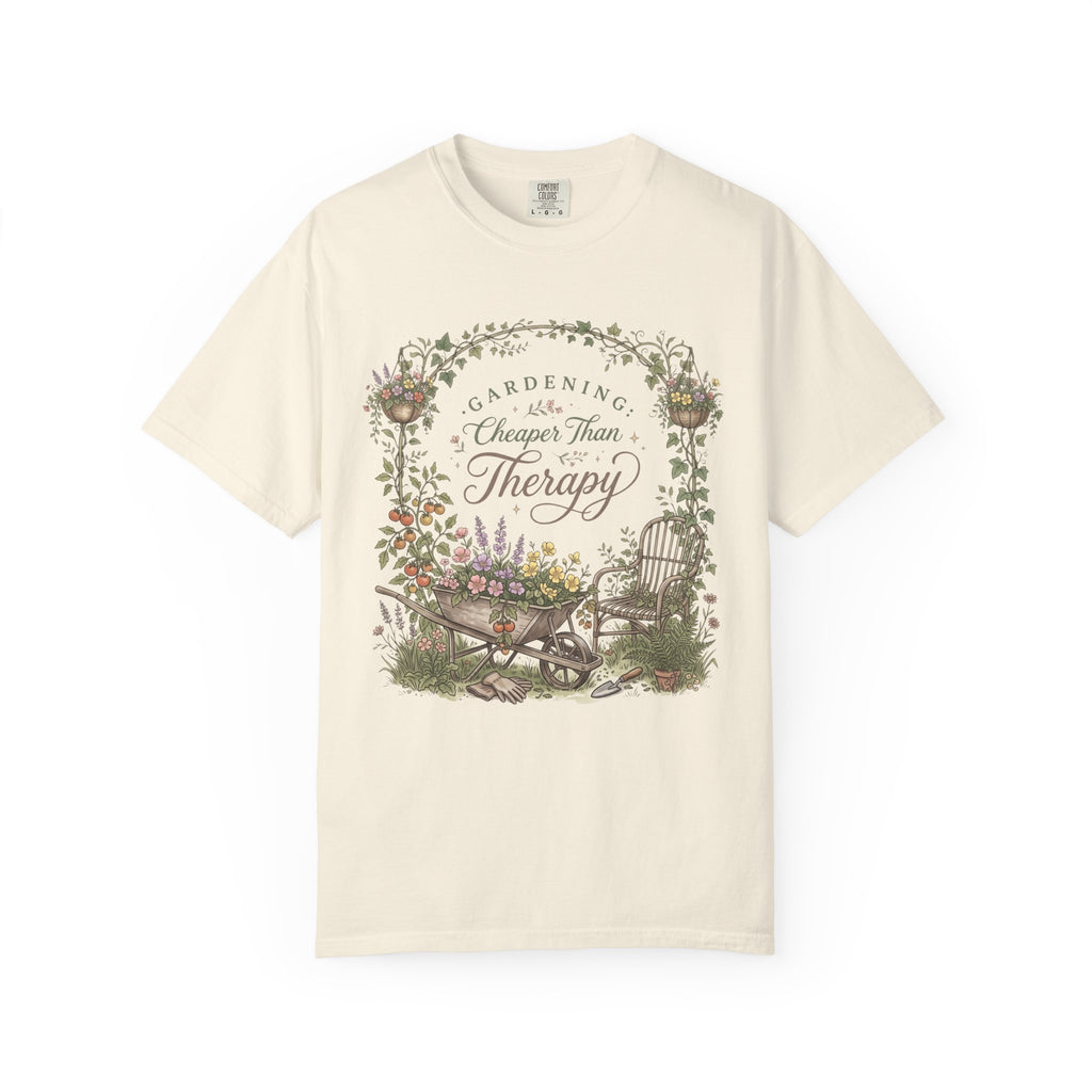 Gardening: Cheaper than Therapy Premium T-Shirt