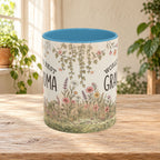 World's Best Grandma Floral Accent Coffee Mug – 11/15 oz