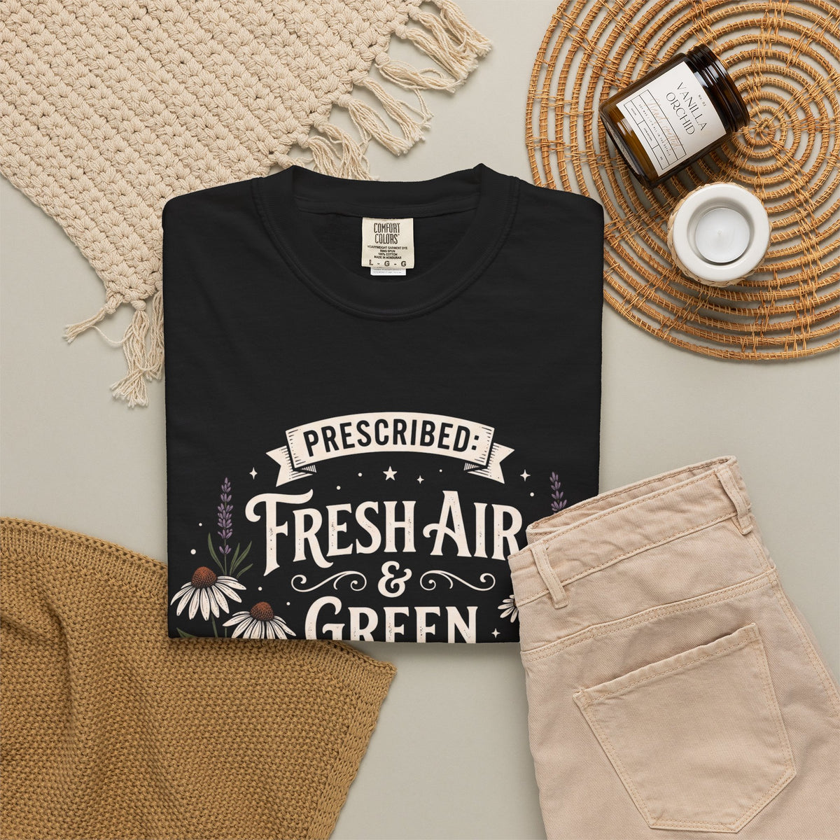FRESH AIR & GREEN LEAVES Premium T-Shirt