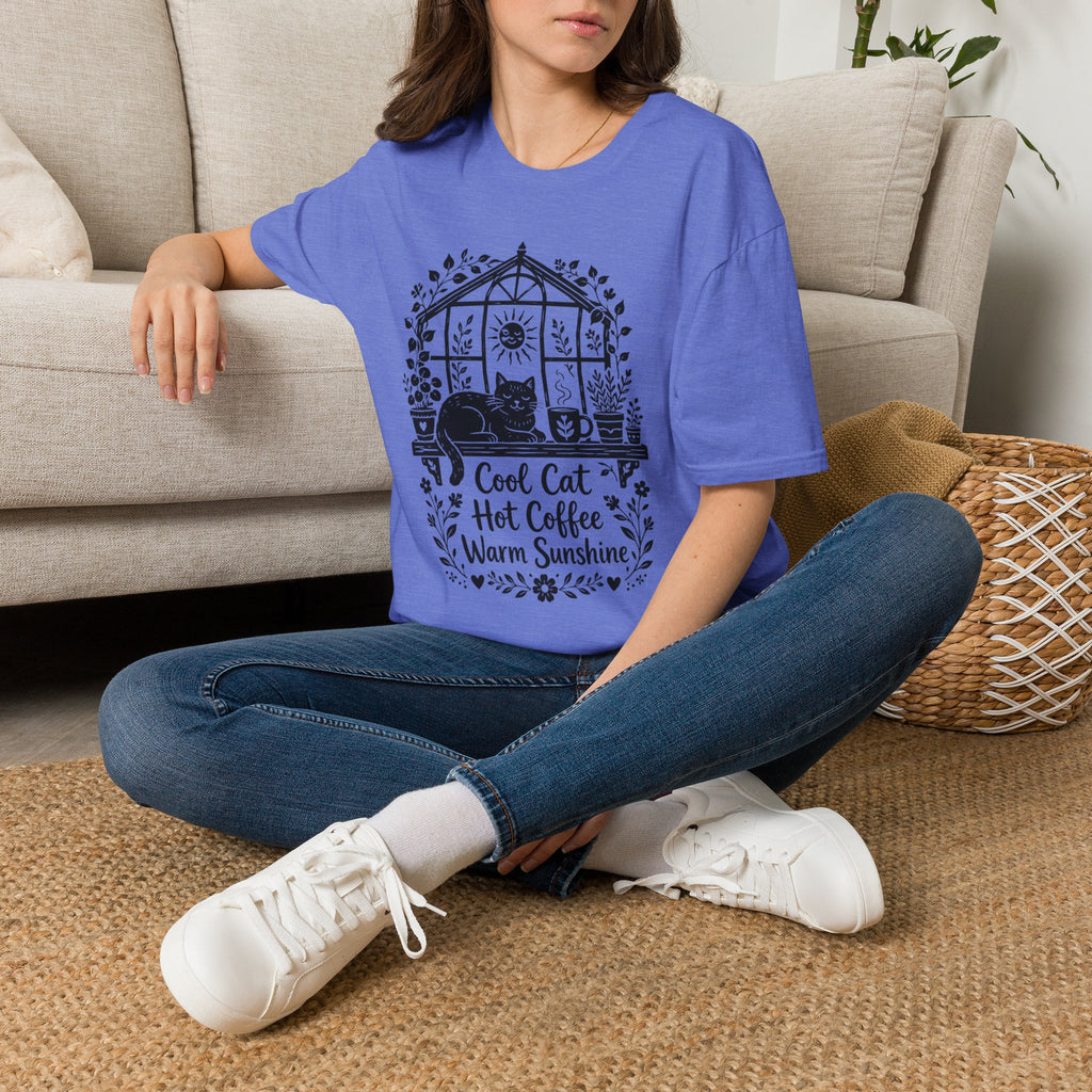 Cool Cat Hot Coffee Warm Sunshine T-Shirt