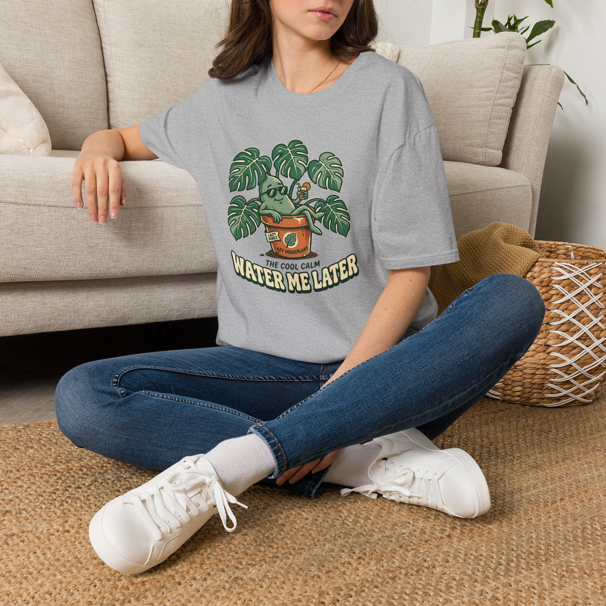 Water Me Later Lazy Houseplant G1 T-Shirt