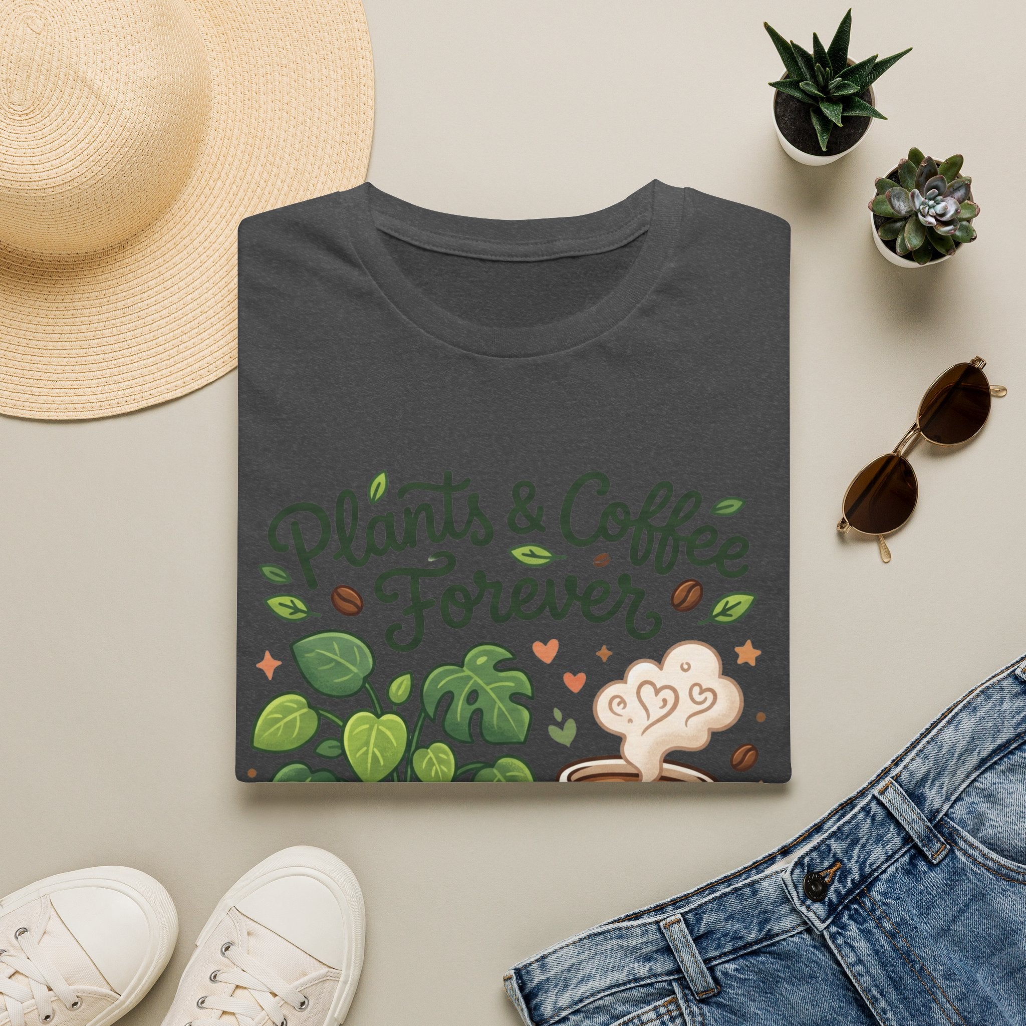 Plants & Coffee Forever G1 T-Shirt