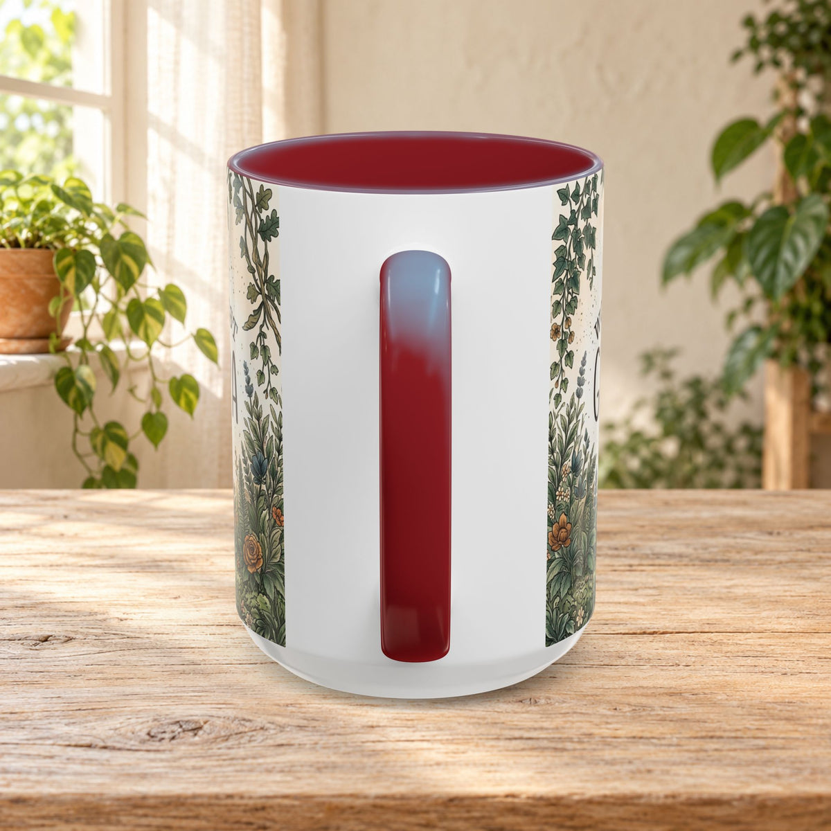 World's Best Grandpa Accent Coffee Mug – Rustic Botanical 11/15oz Gift