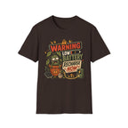 Warning Low Battery Recharge Now C1 T-Shirt