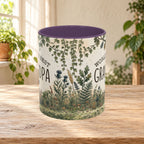 World's Best Grandpa Accent Coffee Mug – Rustic Botanical 11/15oz Gift