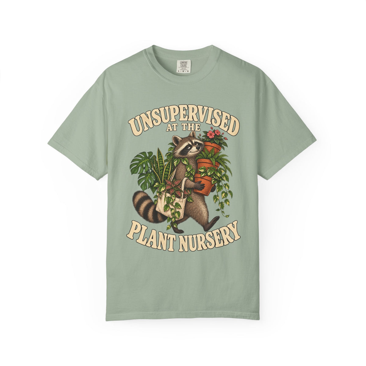 Unsupervised At the Plant Nursery - Premium T-Shirt