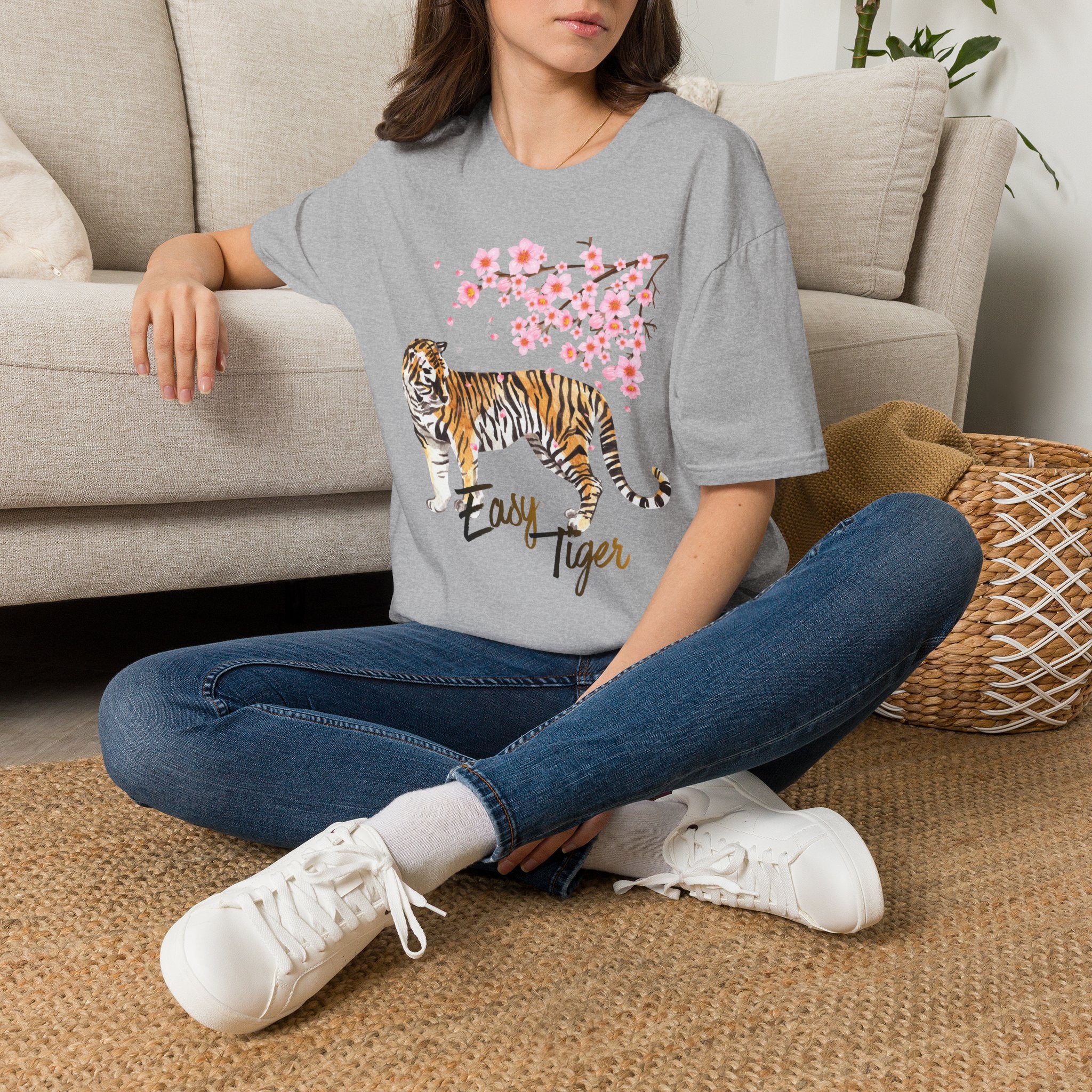 Easy Tiger Cherry Blossoms T-Shirt