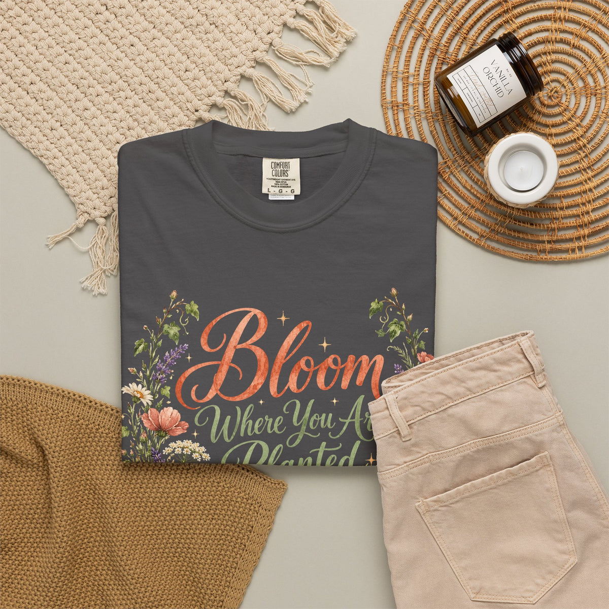 Bloom Where You are Planted Premium T-Shirt