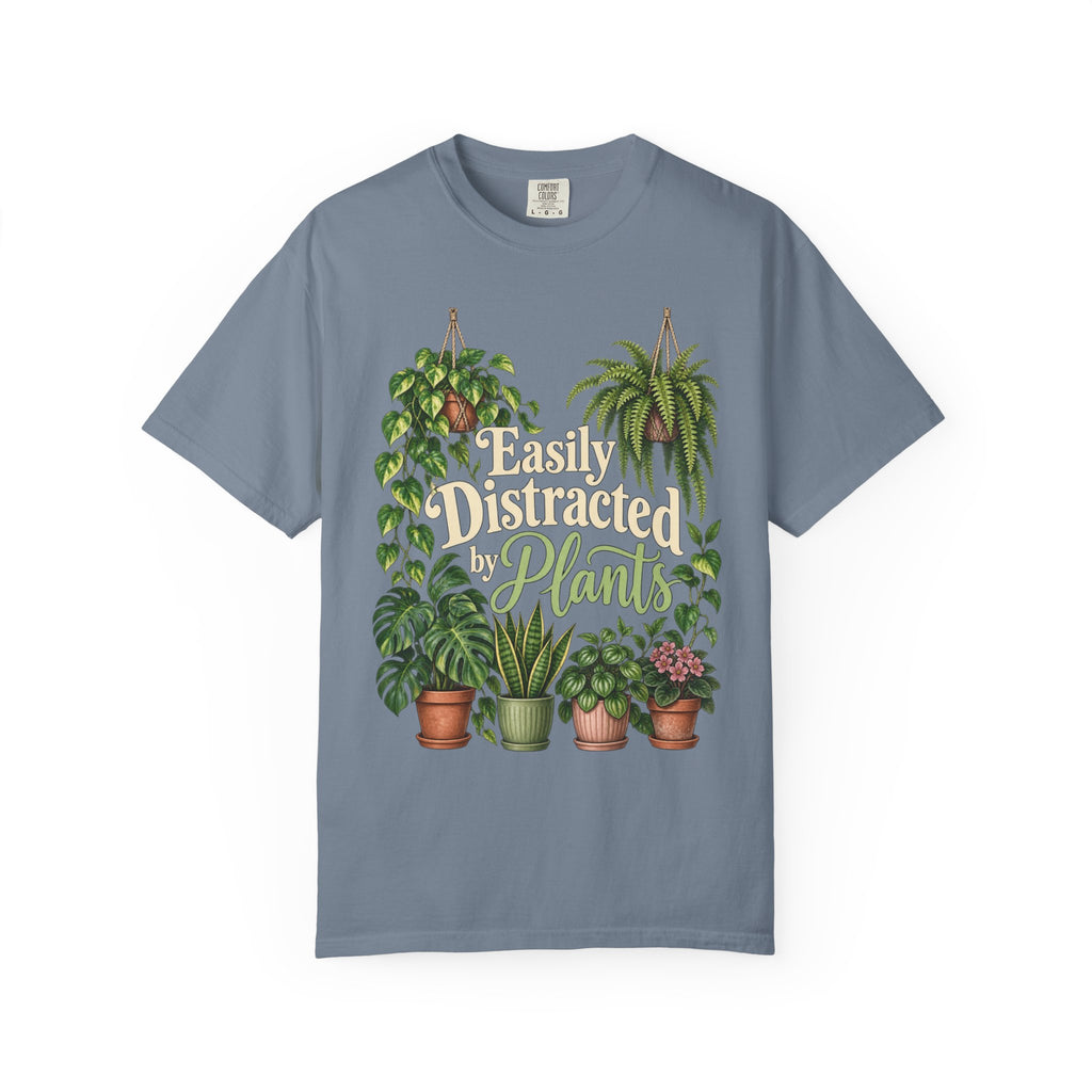 Easily Distracted by Plants - Premium T-Shirt