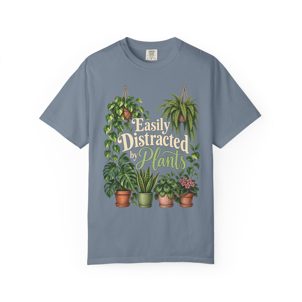 Easily Distracted by Plants - Premium T-Shirt