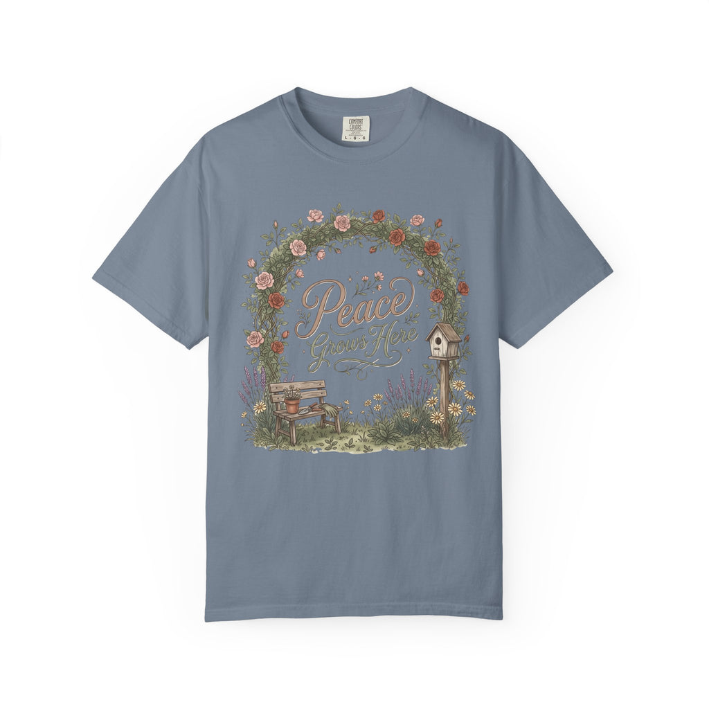Peace Grows Here Premium T-Shirt