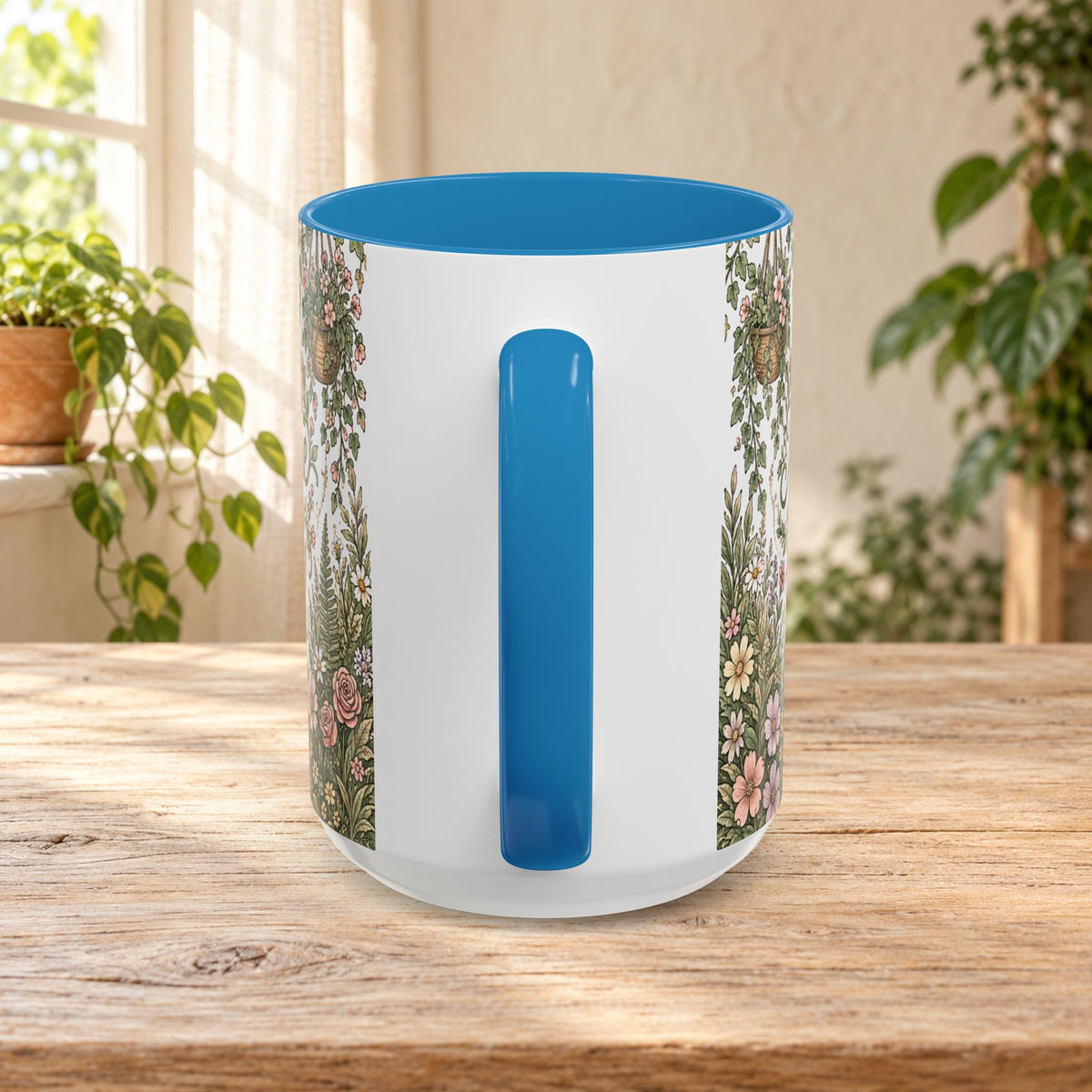 Medicine For The Soul Floral Coffee Mug (11oz or 15oz)