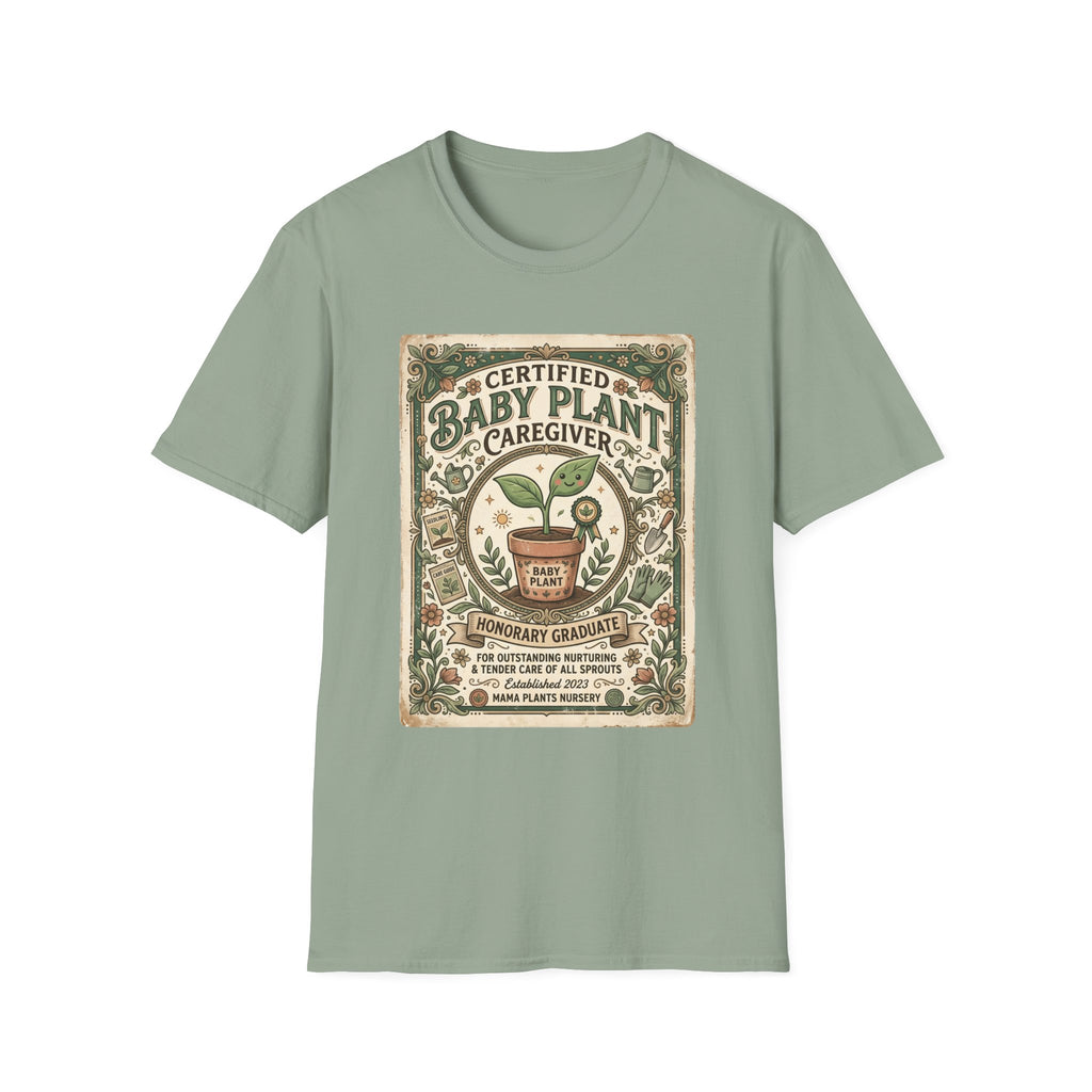Certified Baby Plant Caregiver G1 T-Shirt