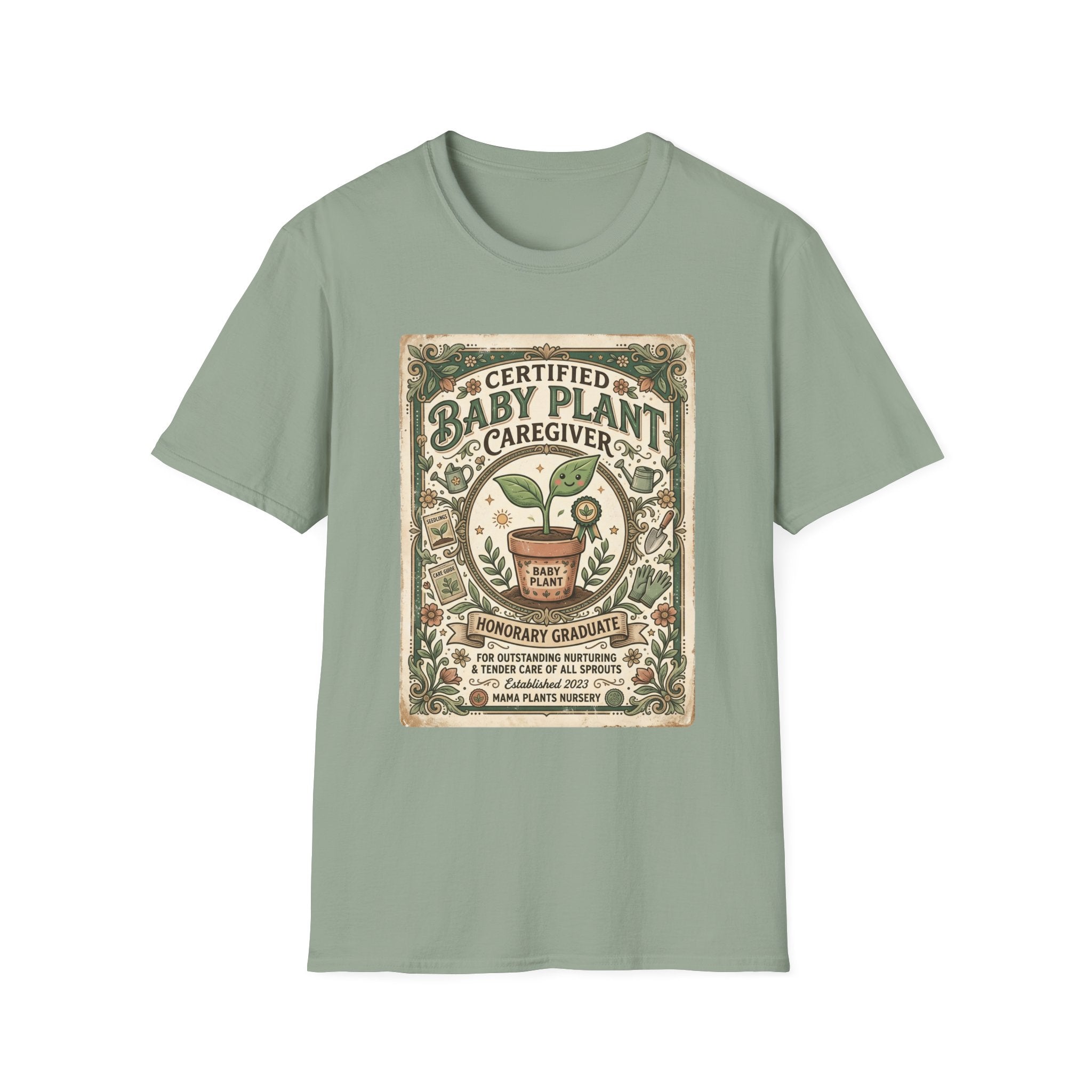 Certified Baby Plant Caregiver G1 T-Shirt