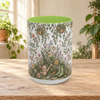 Medicine For The Soul Floral Coffee Mug (11oz or 15oz)