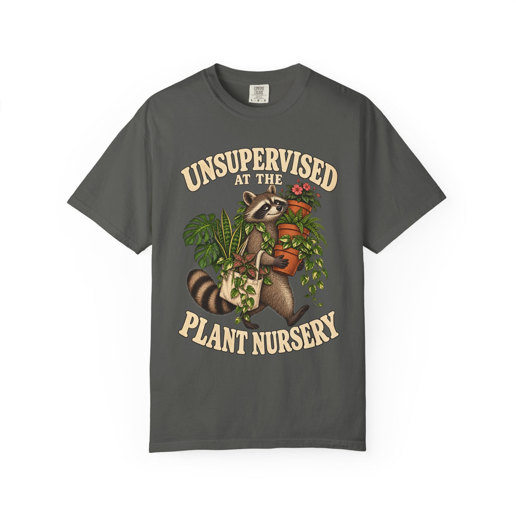 Unsupervised At the Plant Nursery - Premium T-Shirt