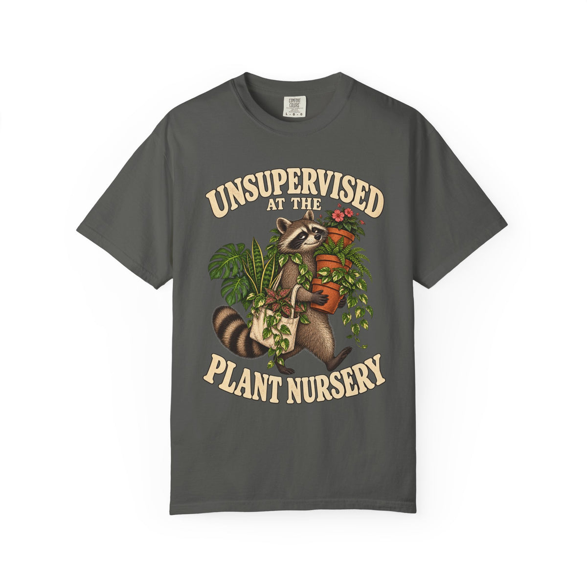 Unsupervised At the Plant Nursery - Premium T-Shirt