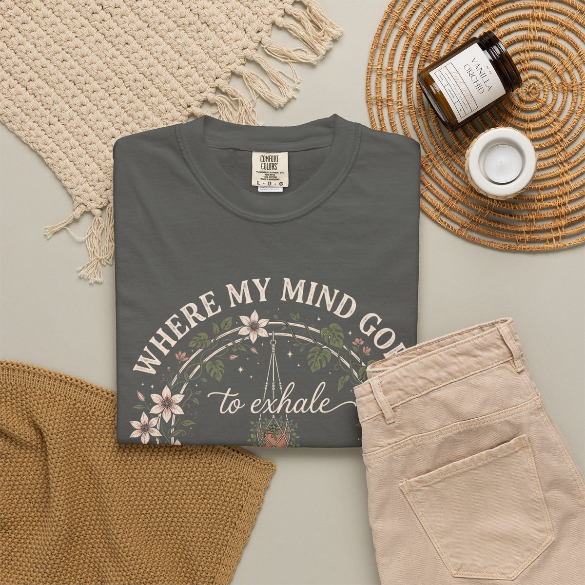 WHERE MY MIND GOES G1 - Premium T-Shirt