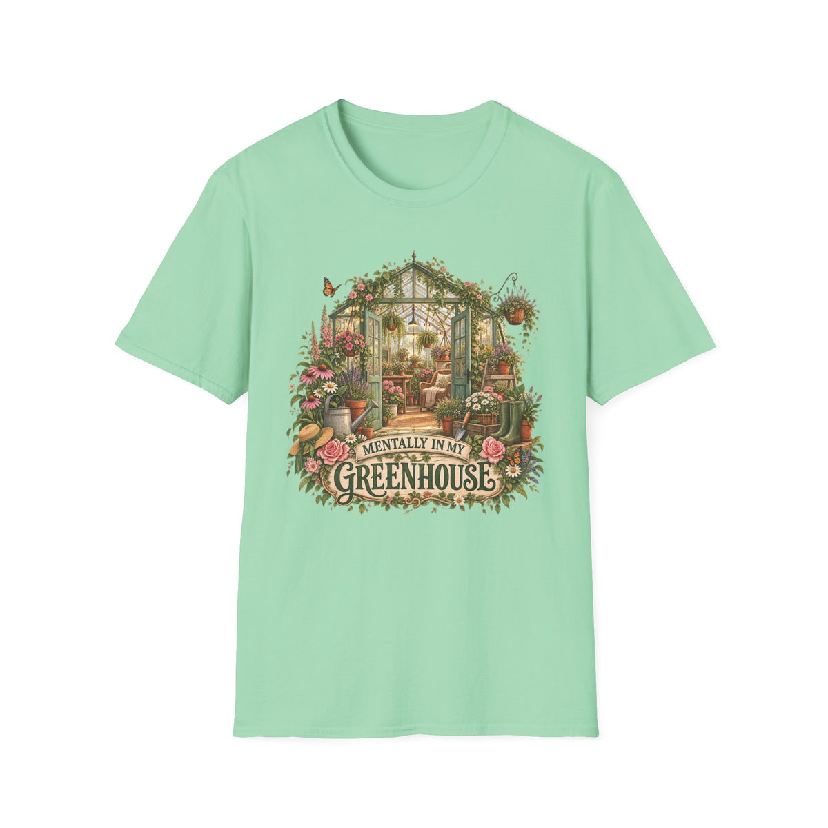 Mentally in My Greenhouse C3-3 T-Shirt