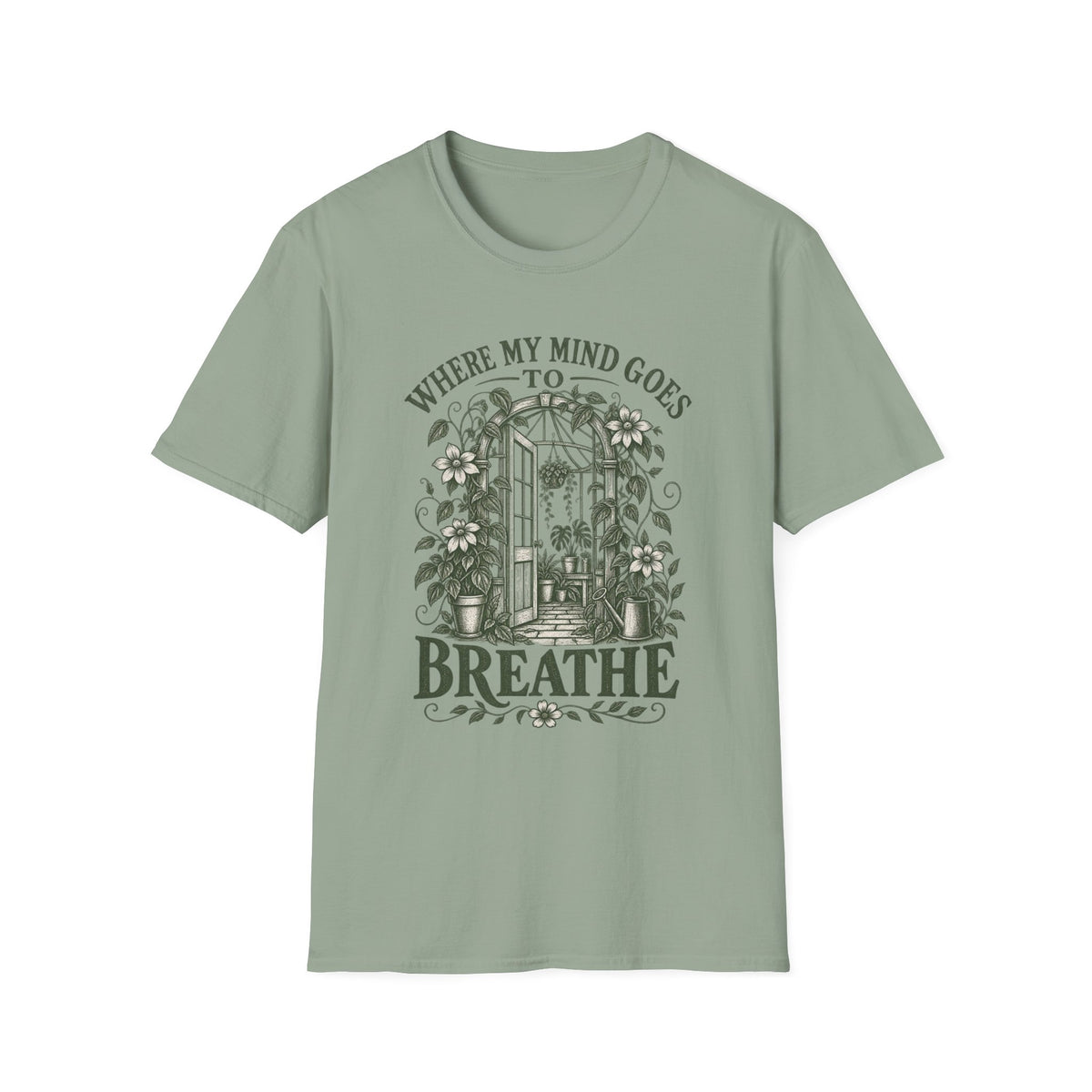 Where My Mind Goes Breathe Dark C1 T-Shirt