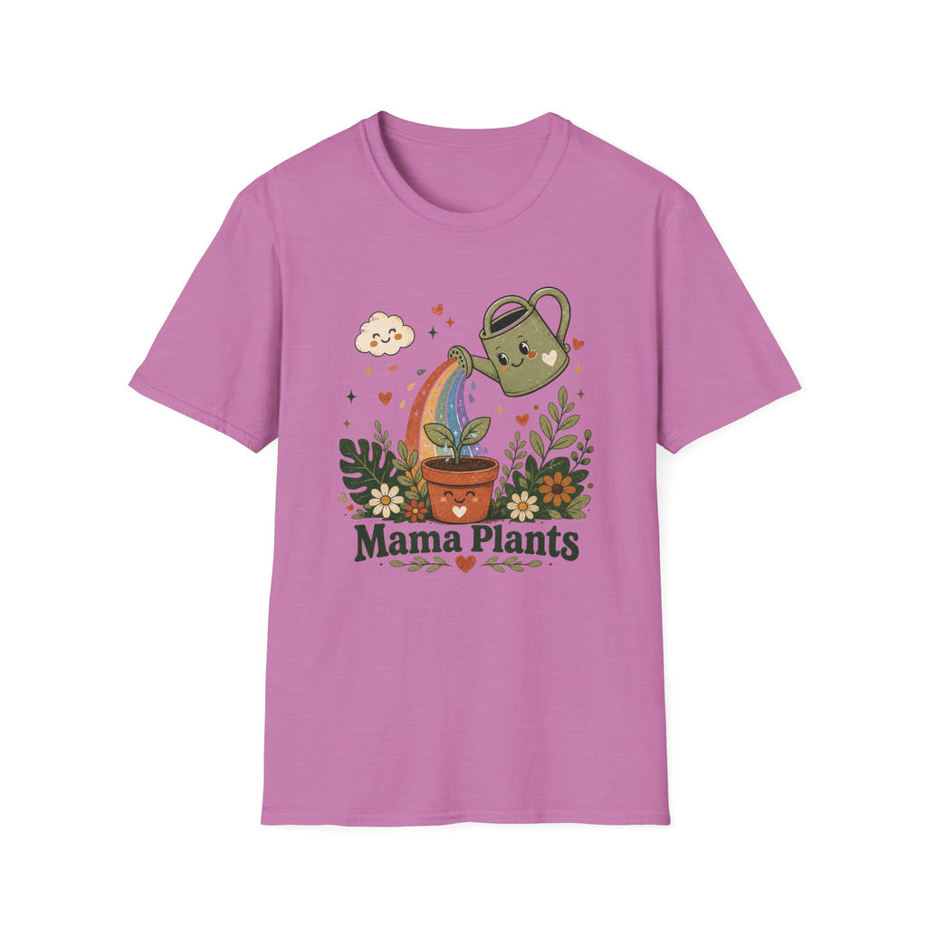 Rainbow Water Can Mama Plants C1 T-Shirt