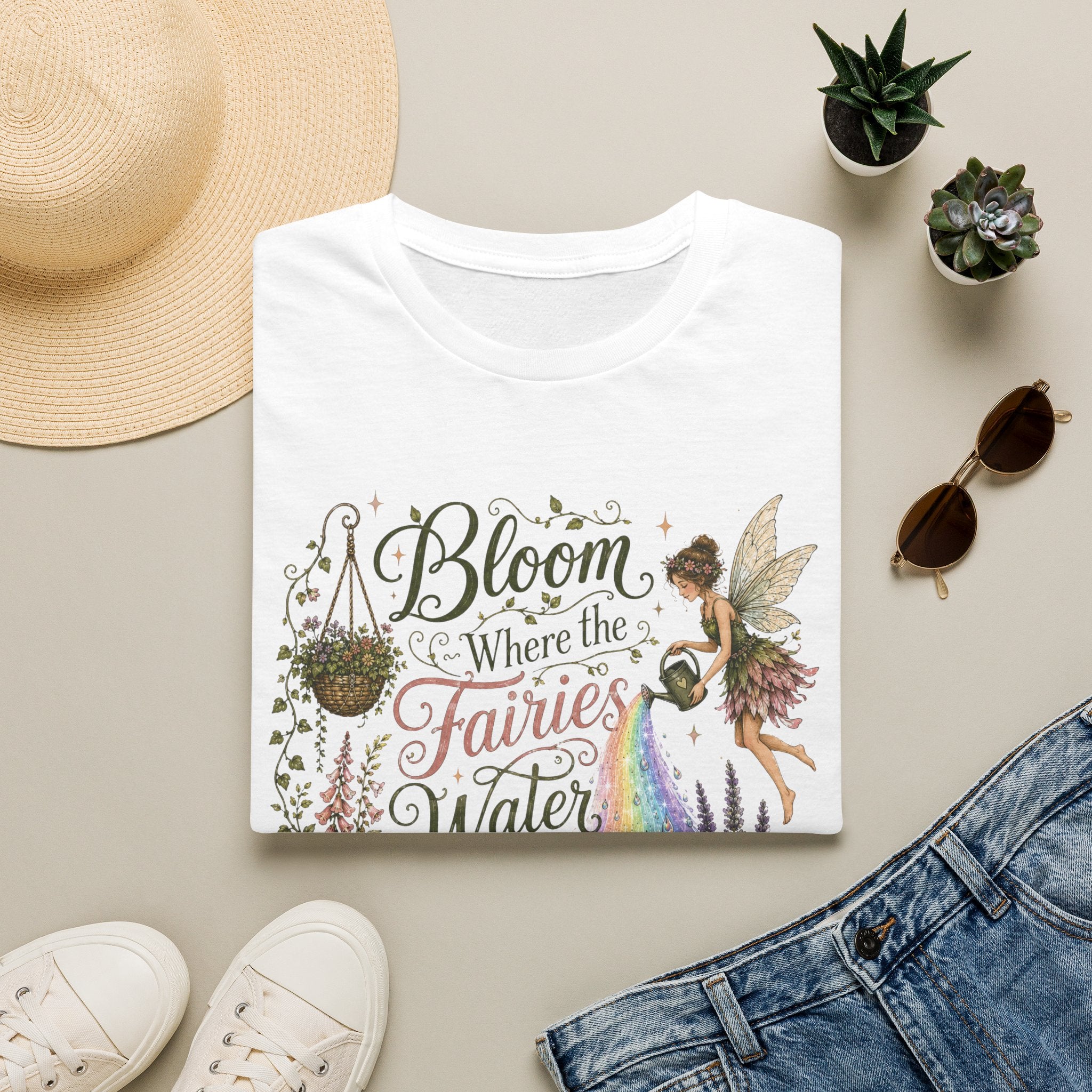 Bloom Where the Fairies Water C1 T-Shirt